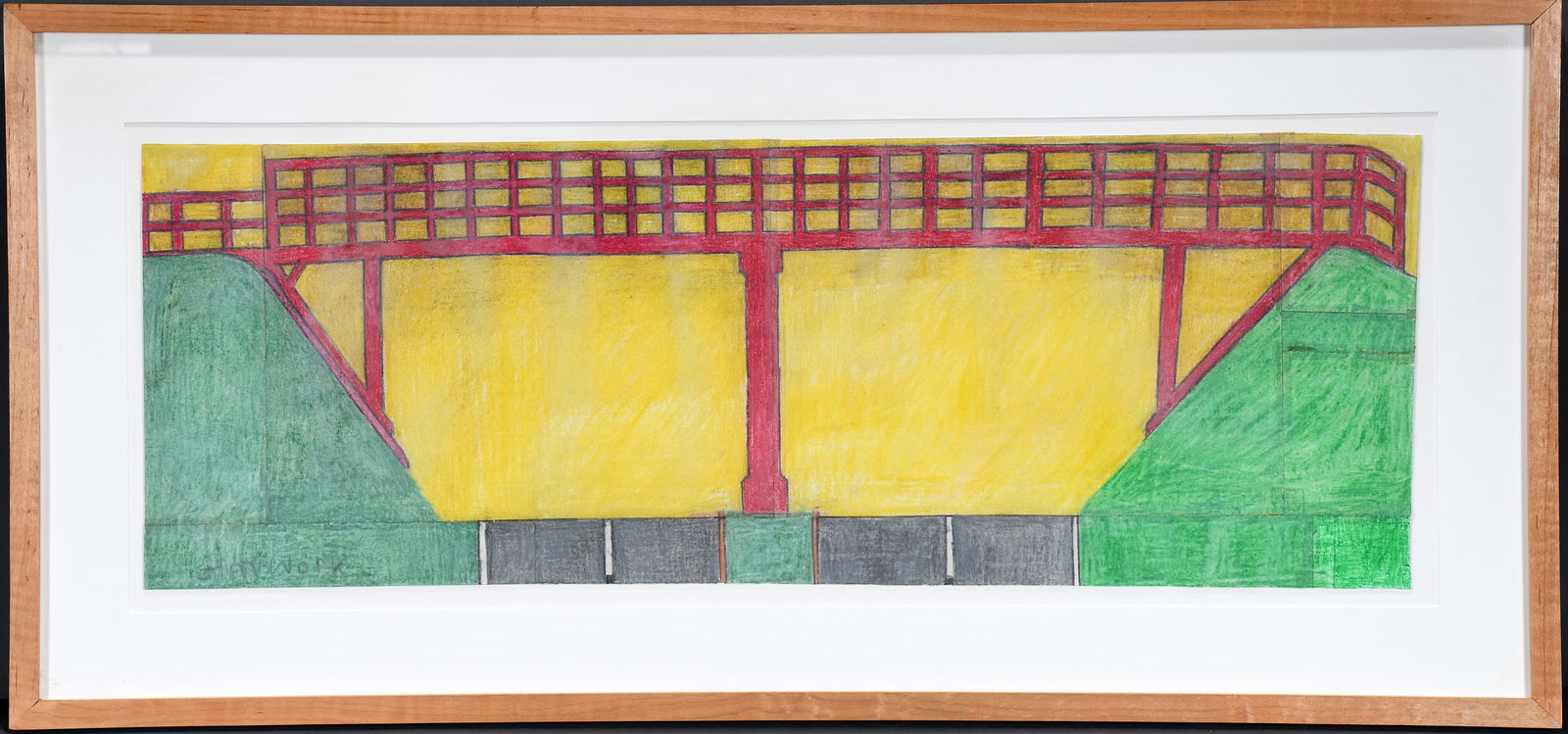 Jim Work. Red Bridge. (1 of 2)