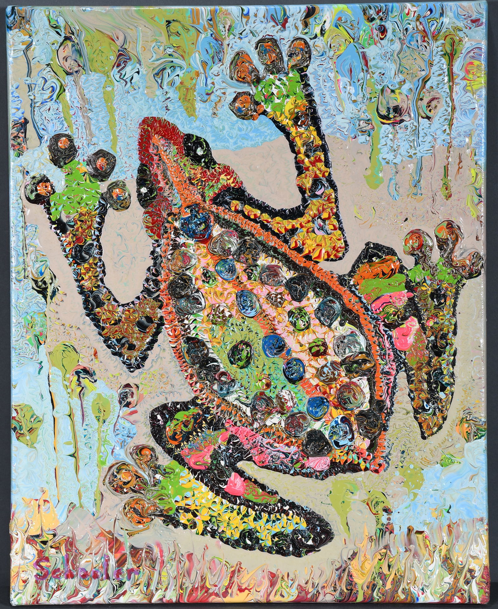 Jon Andrew Schooler. Frog. (1 of 2)