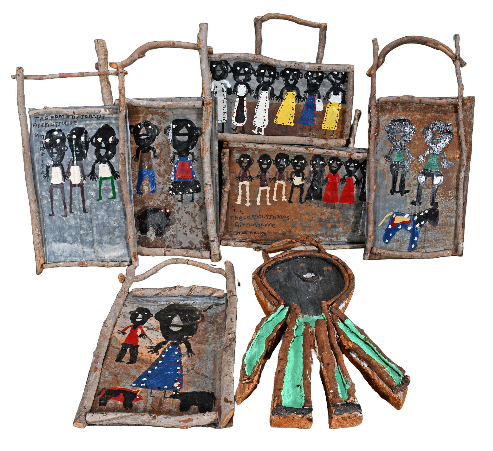 James Buddy Snipes. 6 Works. (1 of 3)