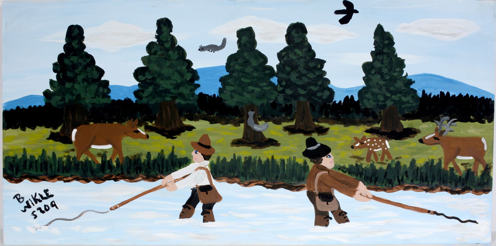 Barbara Wikle. Fly Fishing. (1 of 1)