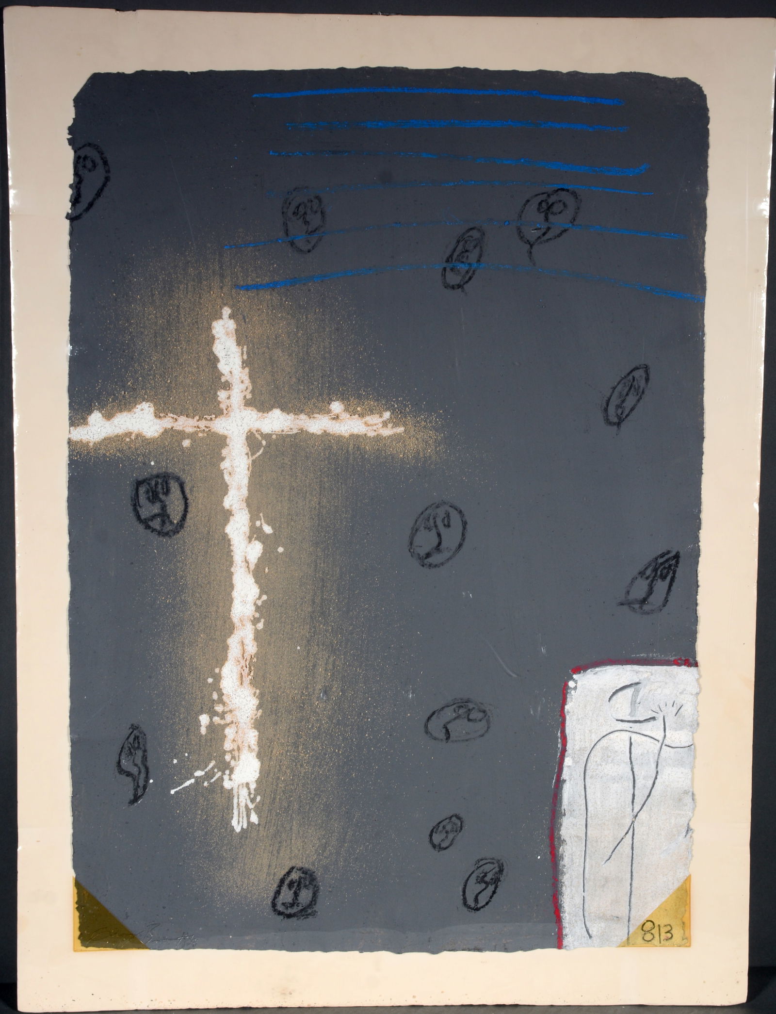 Gary Bennett. Cross. (1 of 2)