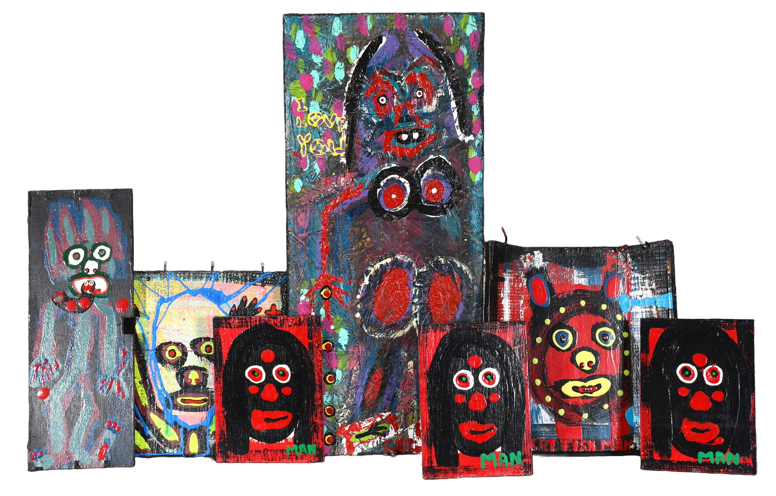 Catfish Man. 7 Portraits. (1 of 2)