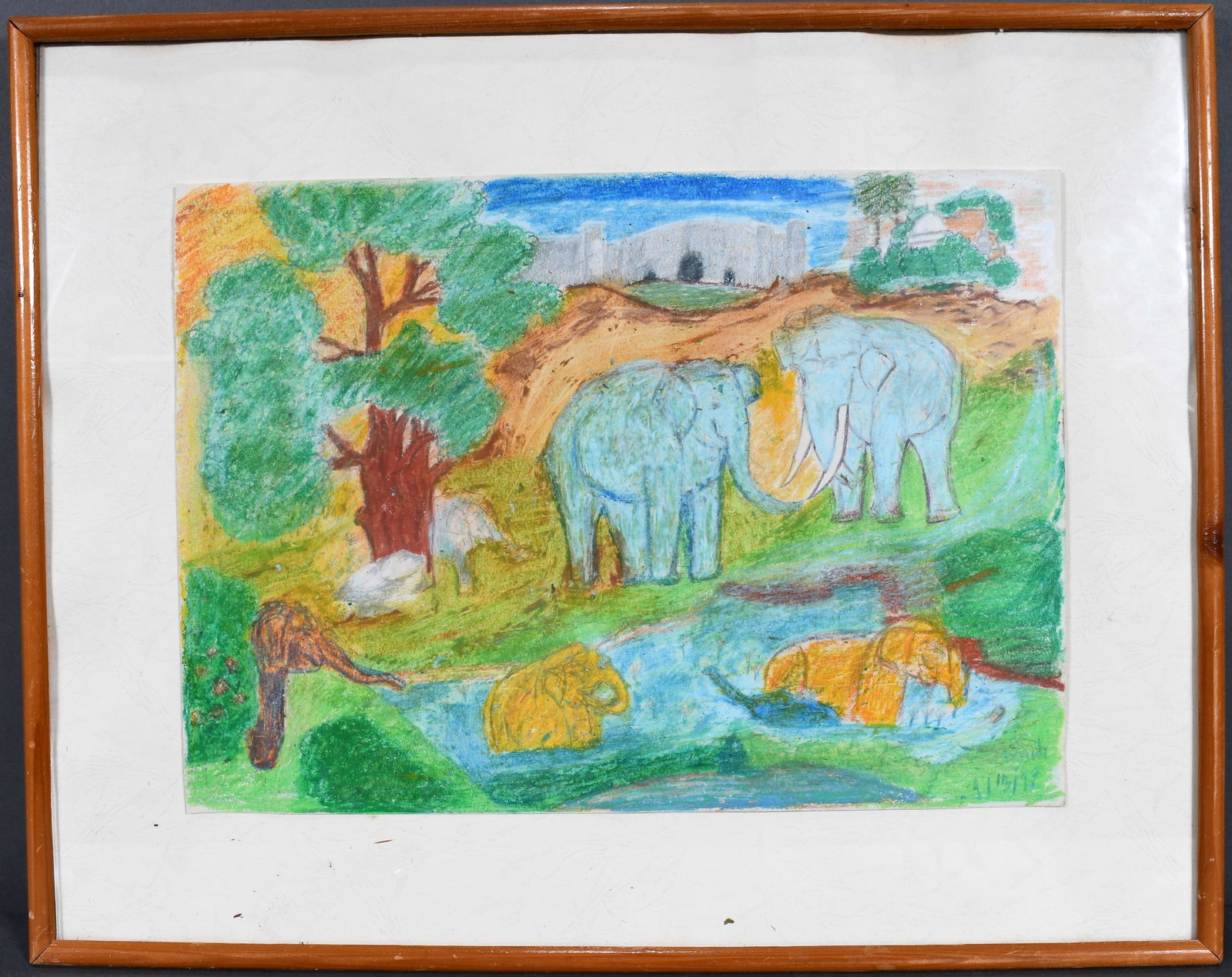 Elephants of India. (1 of 4)