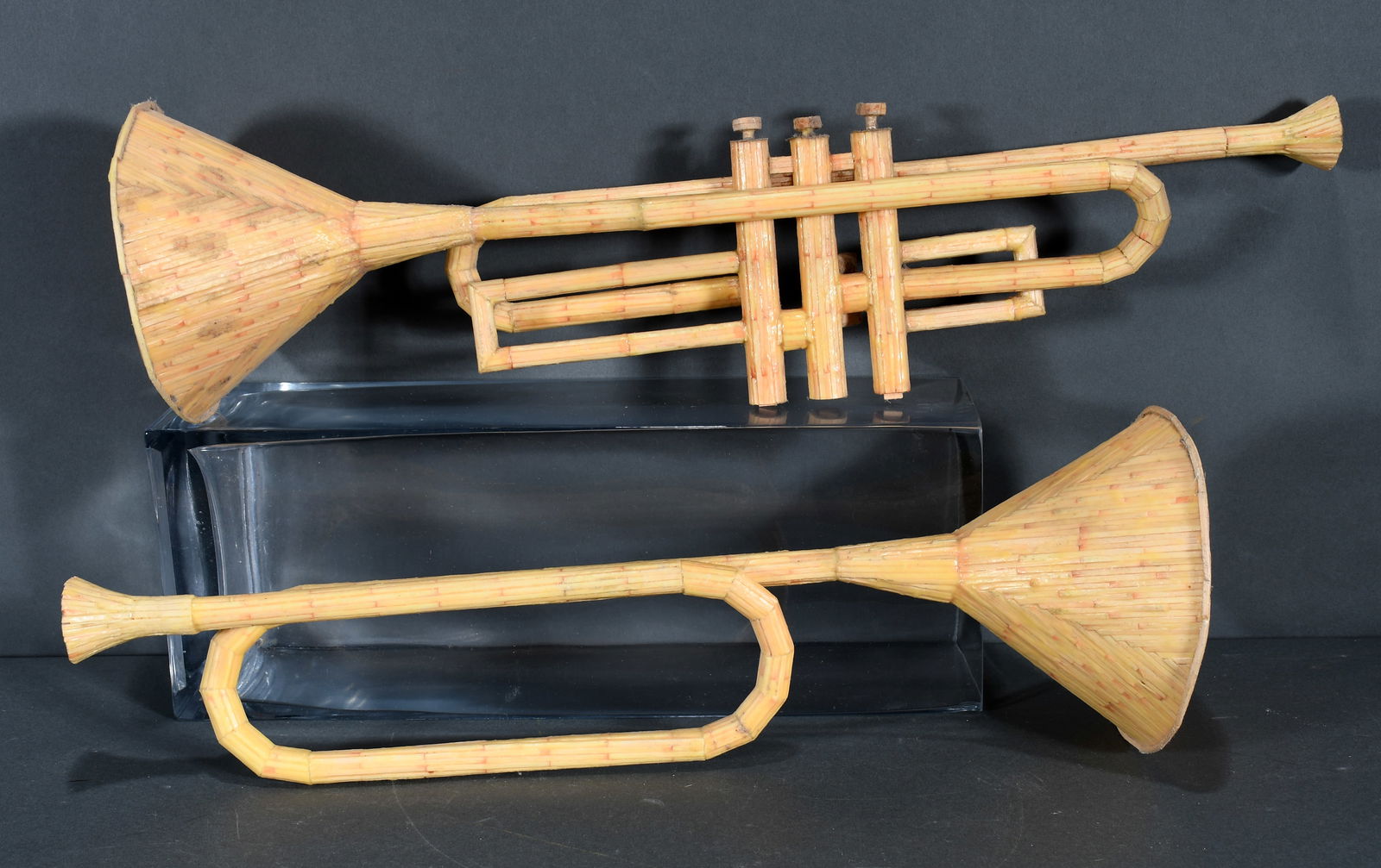 Matchstick Trumpet and Bugle. (1 of 1)