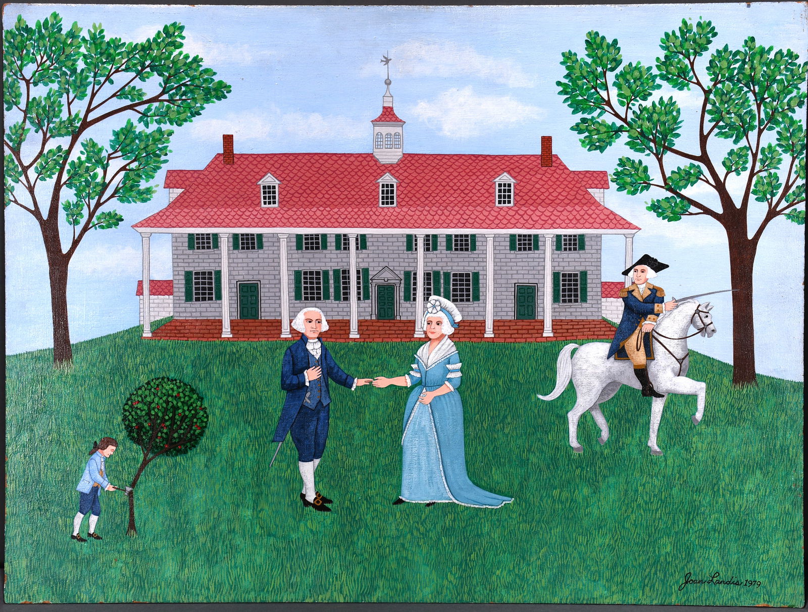 Joan Landis. George Washington. (1 of 1)