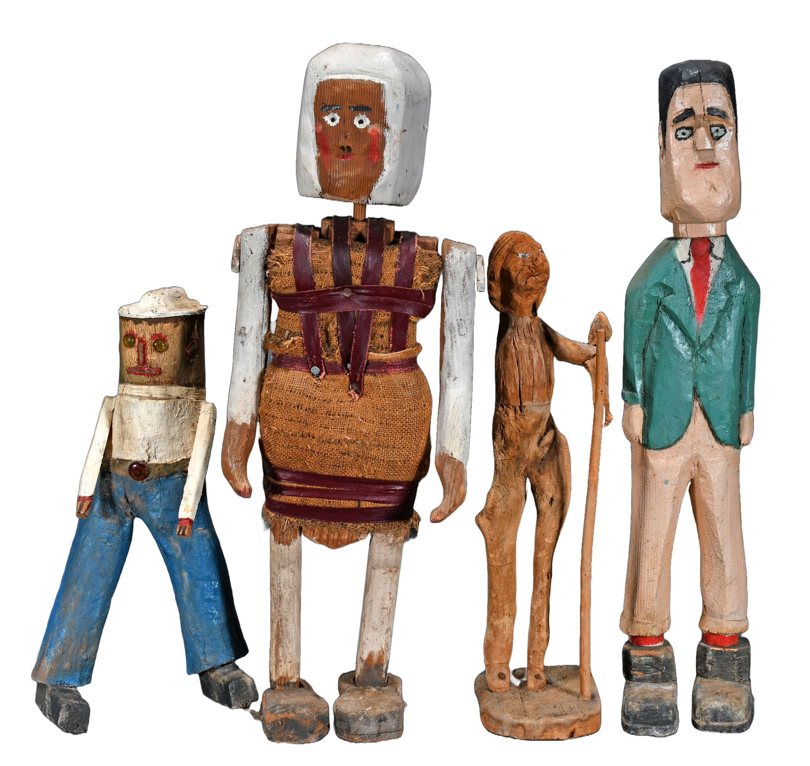 Reverend Hunter. Four Figures. (1 of 4)