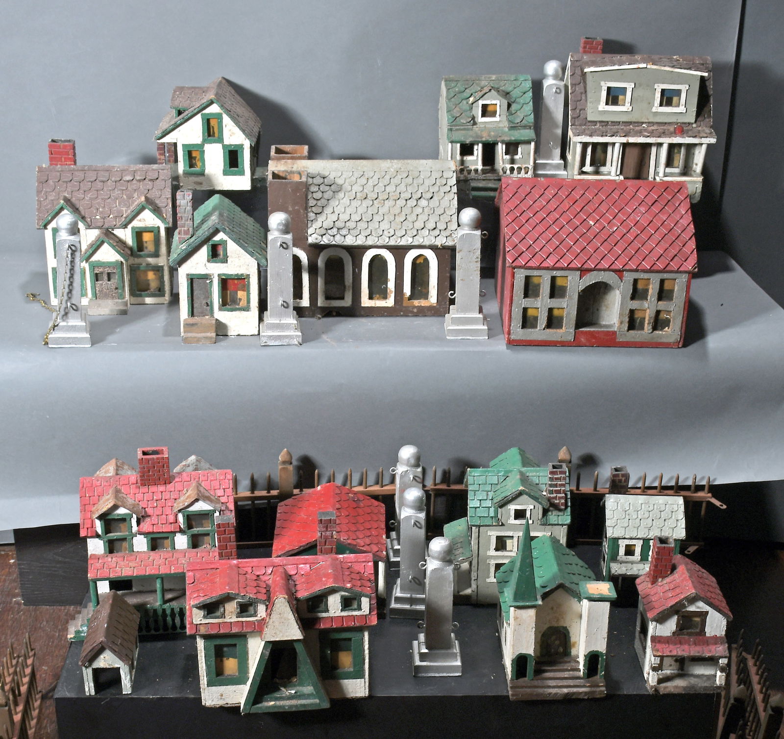 Box Lot of Various Play Houses and Parts. (1 of 3)