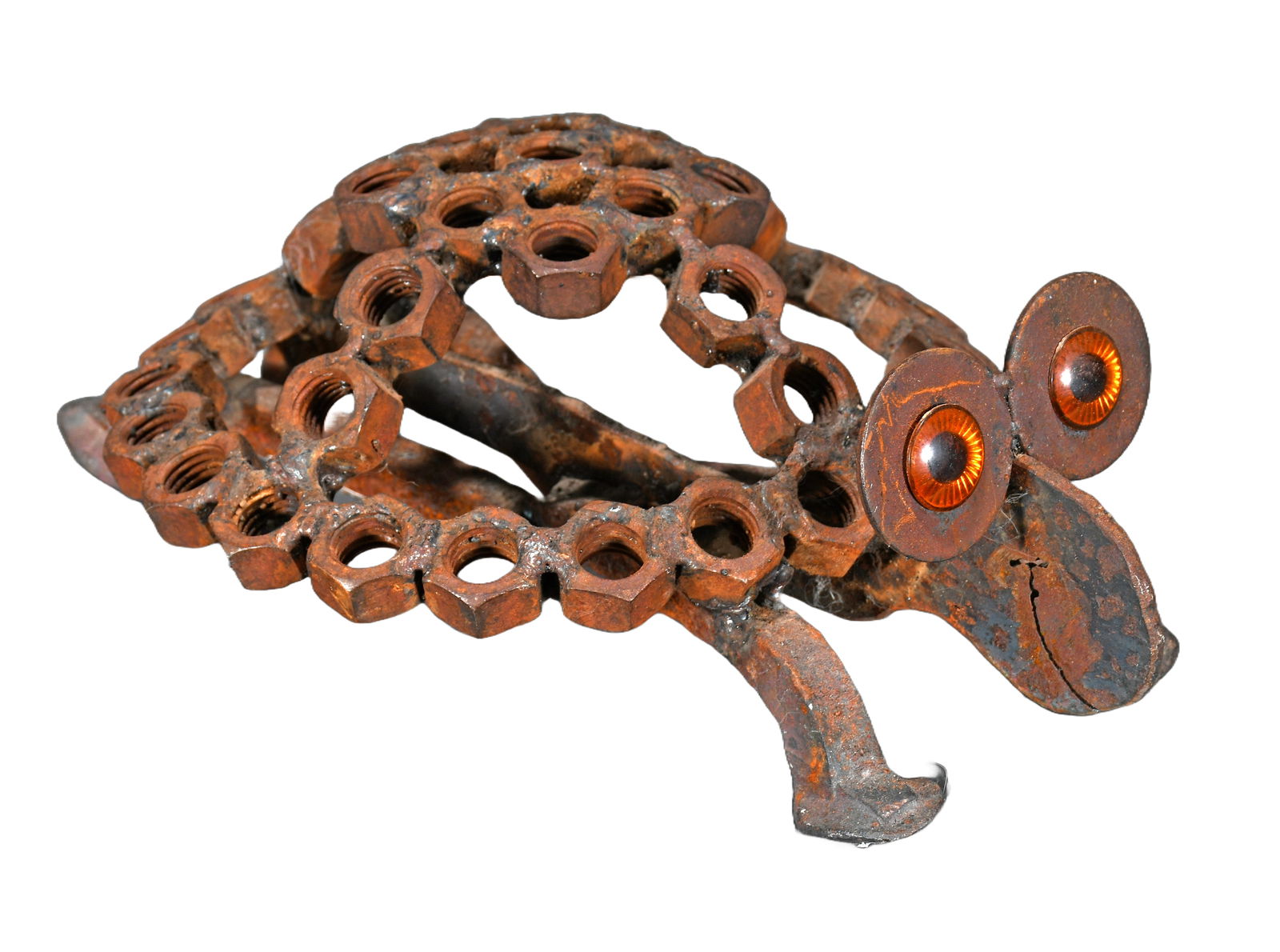 Mark Wieman. Turtle - Welded metal construction. (1 of 3)