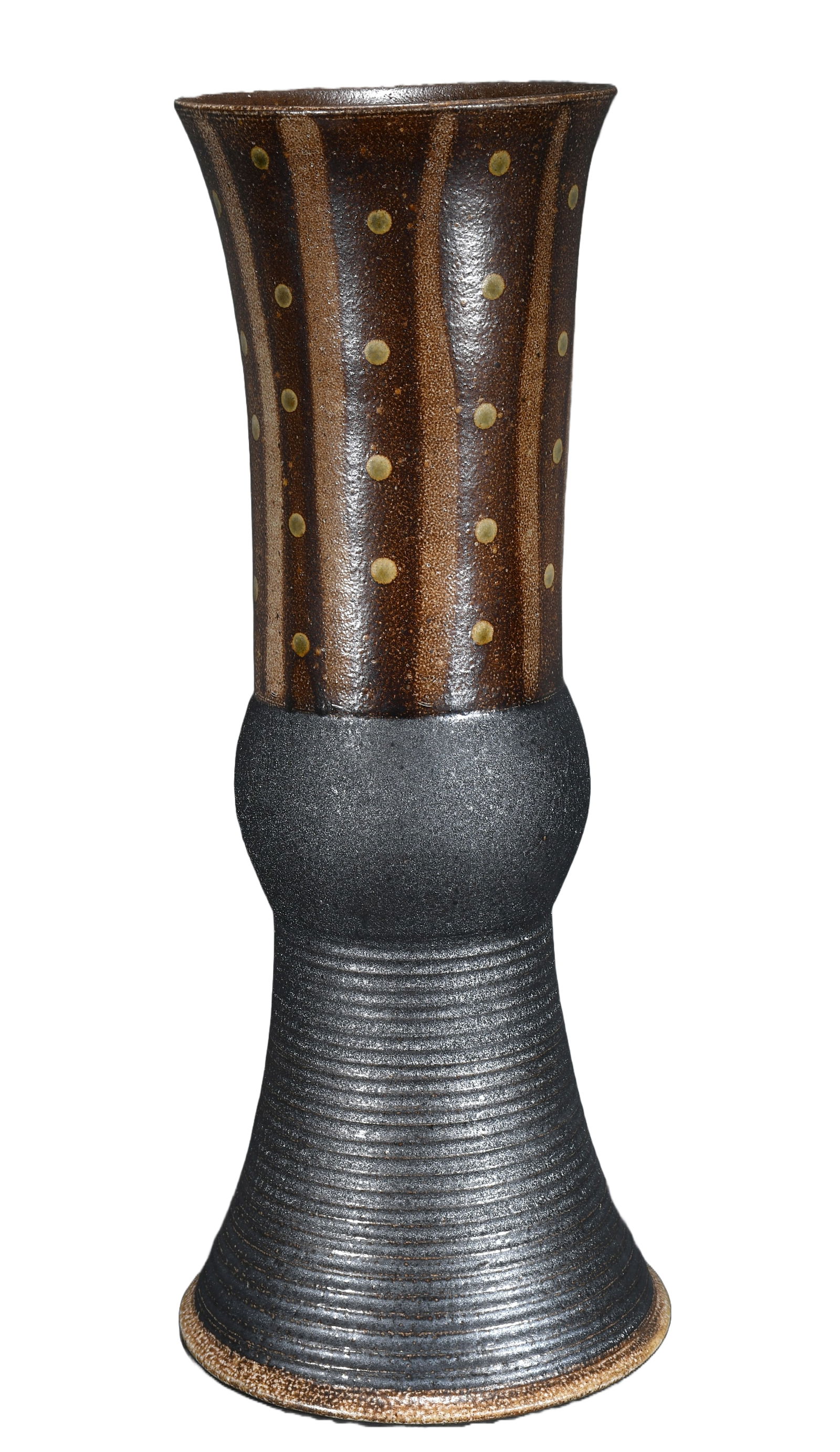 Mark Hewitt. Large Multi-Glaze Floor Urn. (1 of 4)