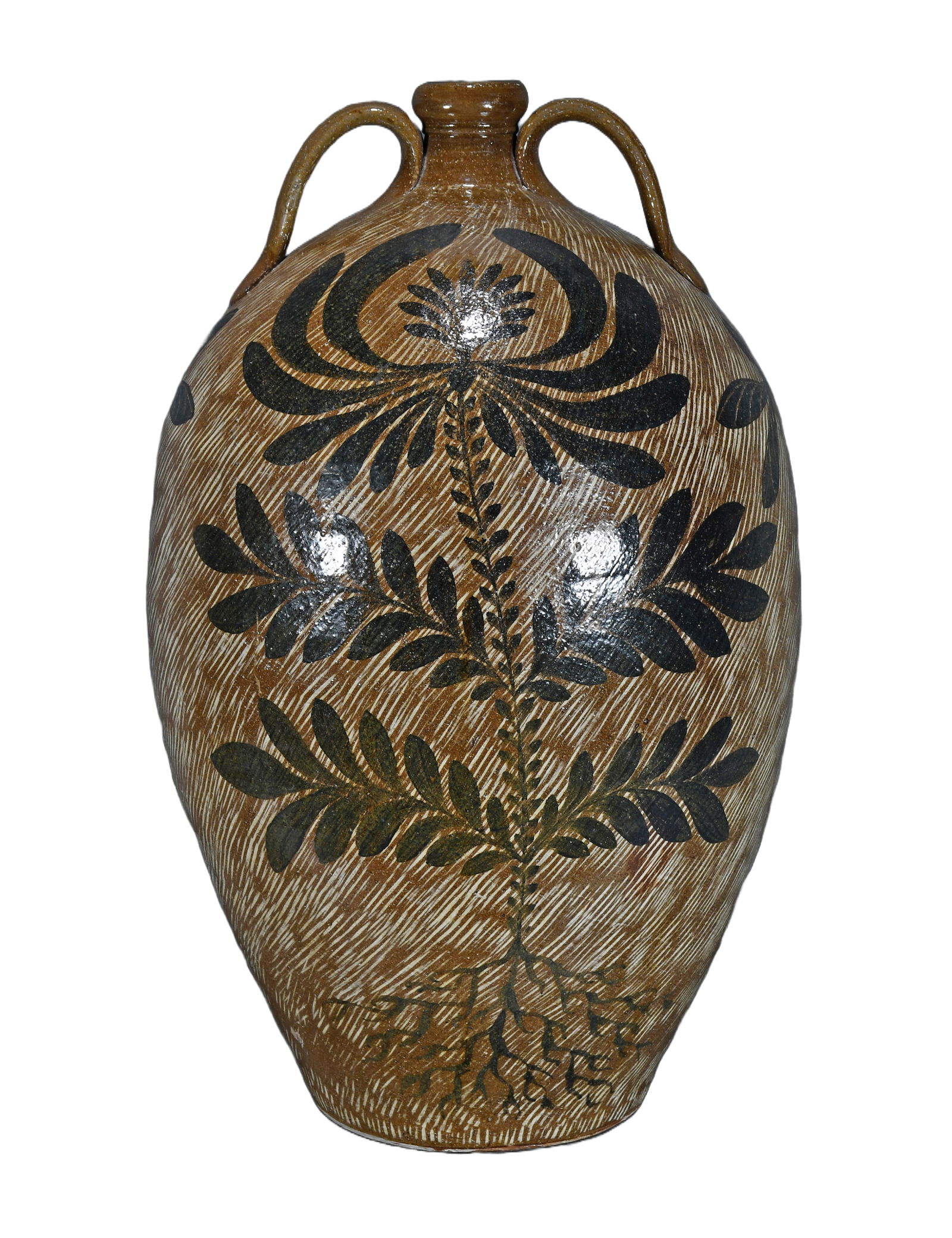 Matt Jones. Thistle-Decorated Giant Jar. (1 of 5)