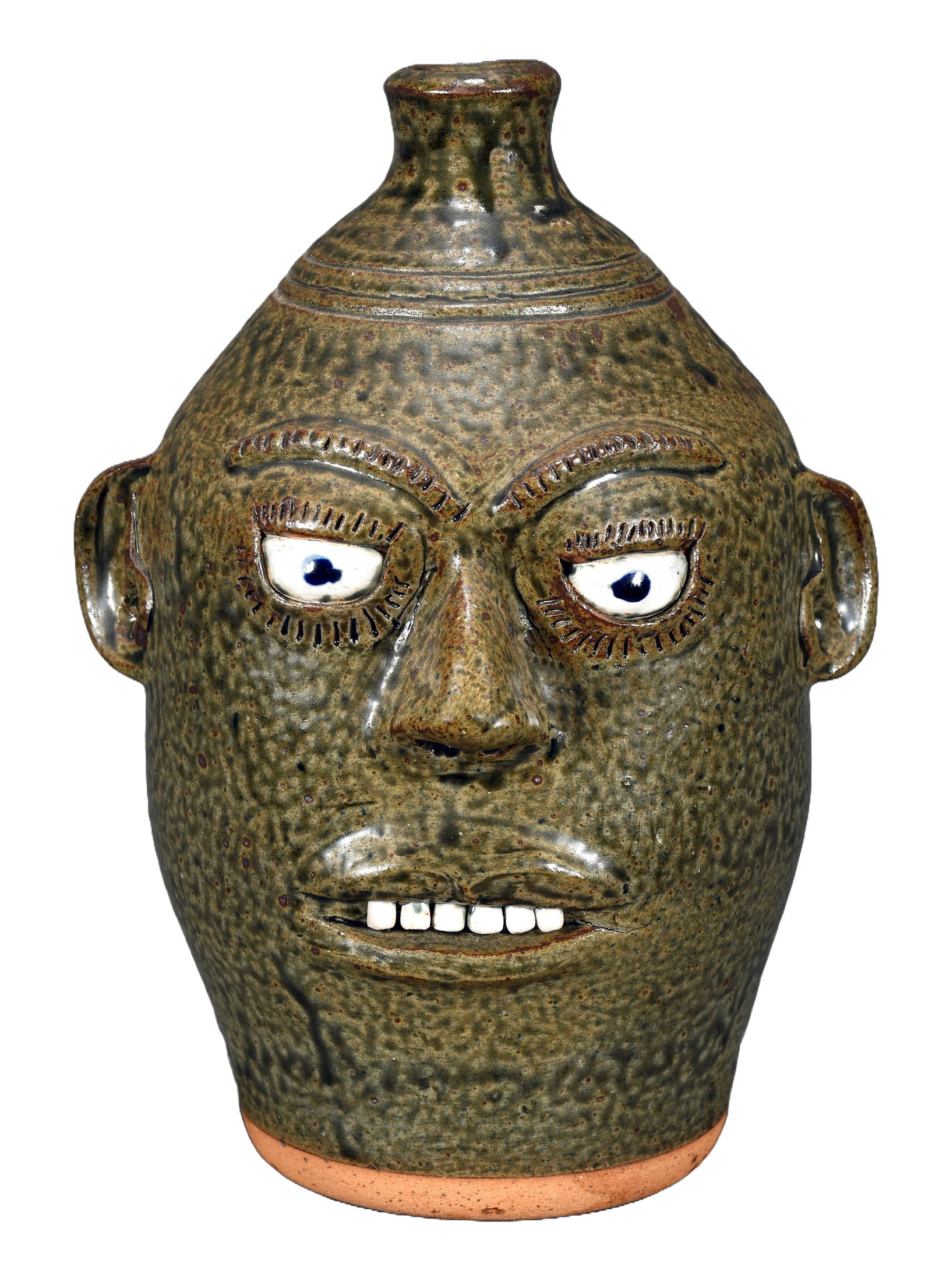 A.G. Meaders. Traditional Face Jug. (1 of 5)