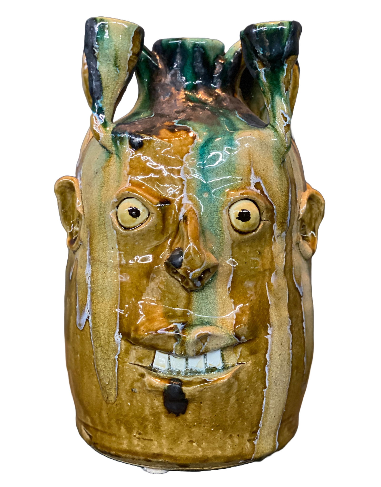 David Meaders Double-Face Candelabra. (1 of 8)