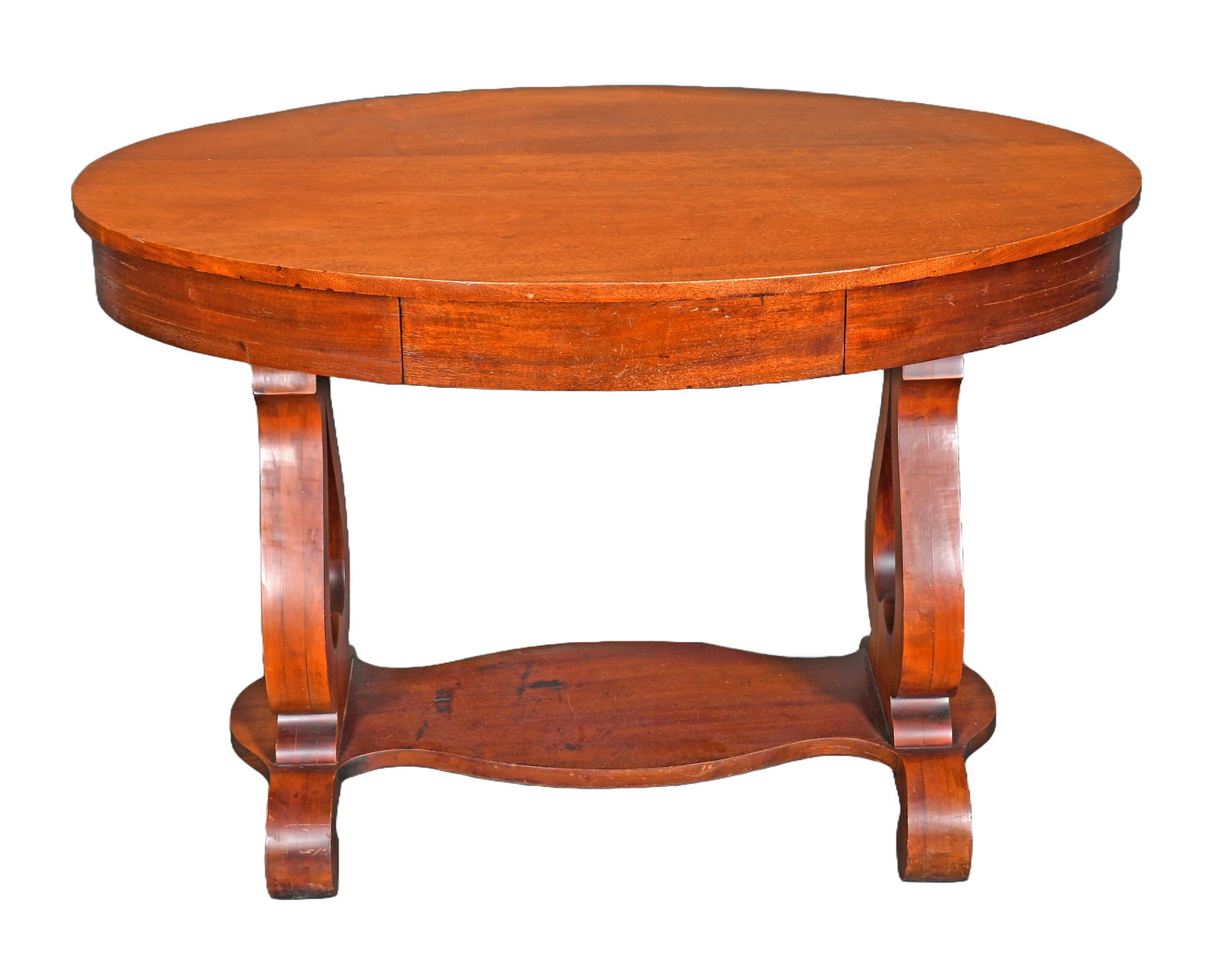 Thomas Day. (Attributed). Oval Side Table. (1 of 13)