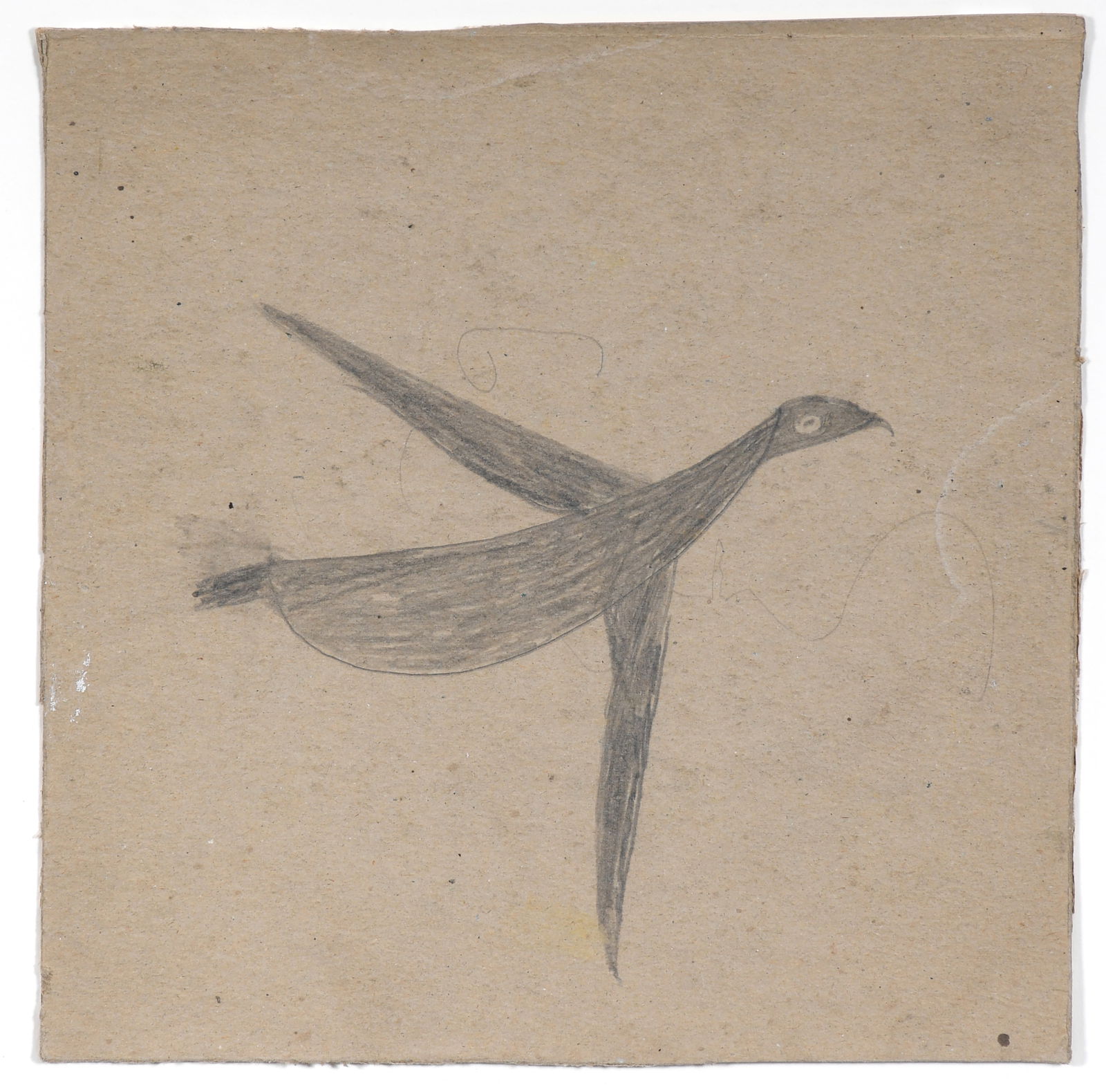 Bill Traylor. Bird In Flight. (1 of 6)