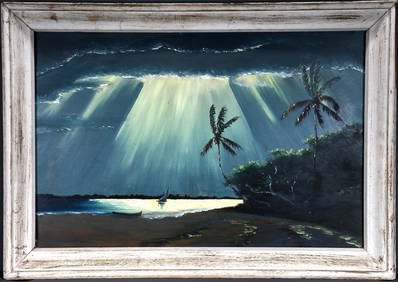 Mary Ann Carroll - Florida Highwayman. Sunrays Through The Clouds. (1 of 7)