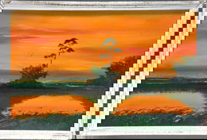 Al Black - Florida Highwayman. Inlet Sunset. (1 of 4)