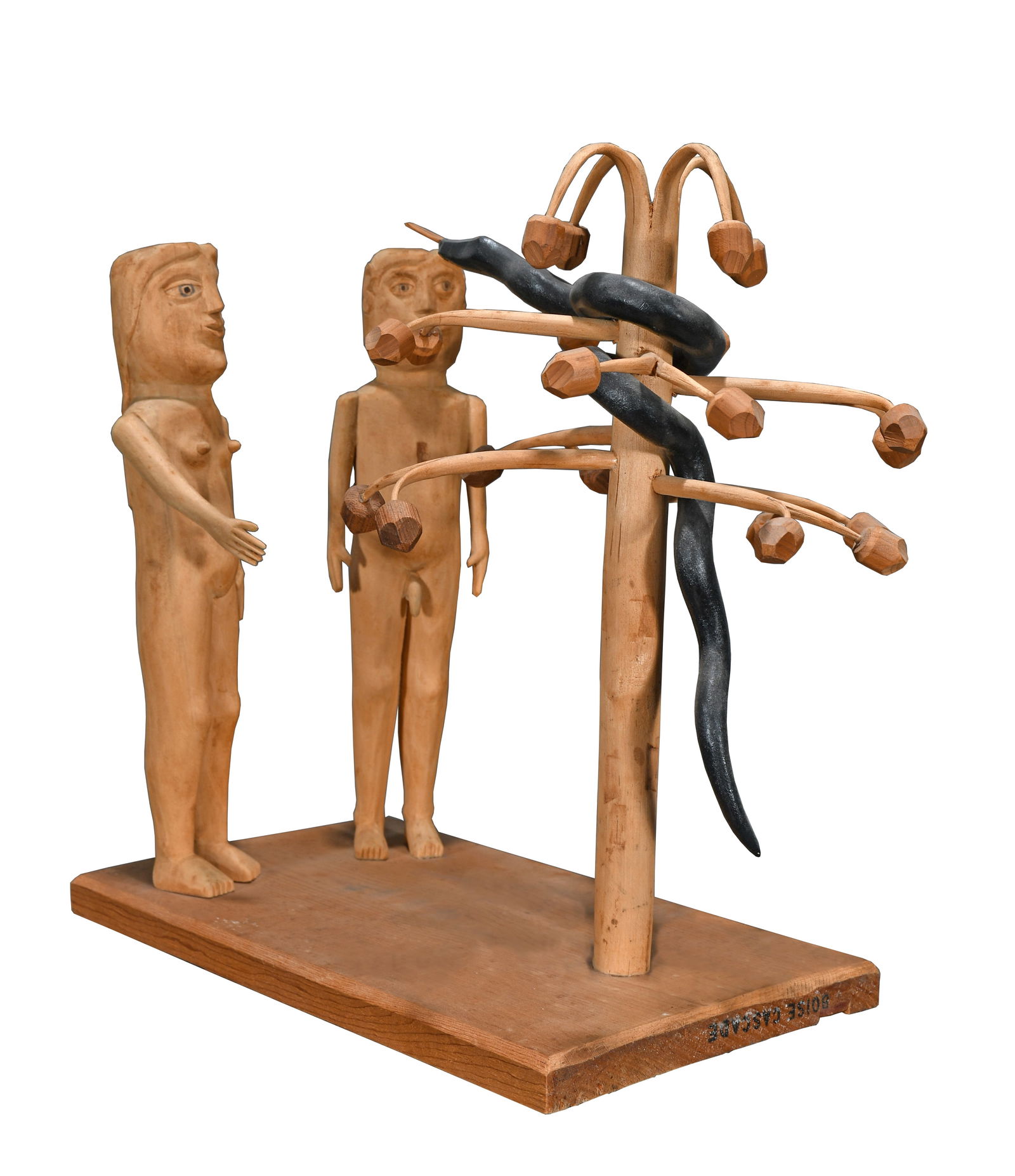 Edgar Tolson. Adam and Eve In The Garden. (1 of 19)