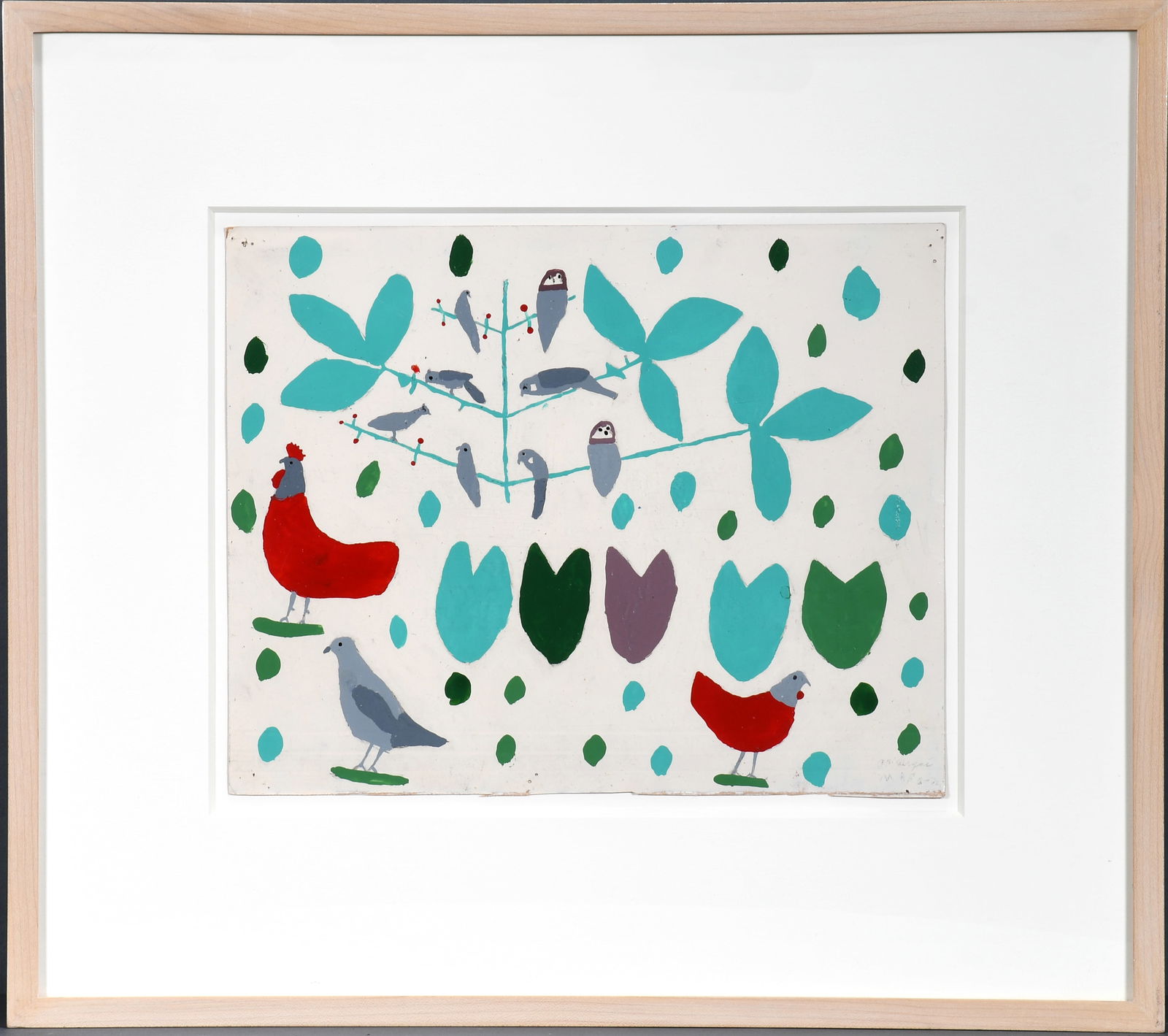 Uncle Pete Drgac. Birds and Tulips. (1 of 7)