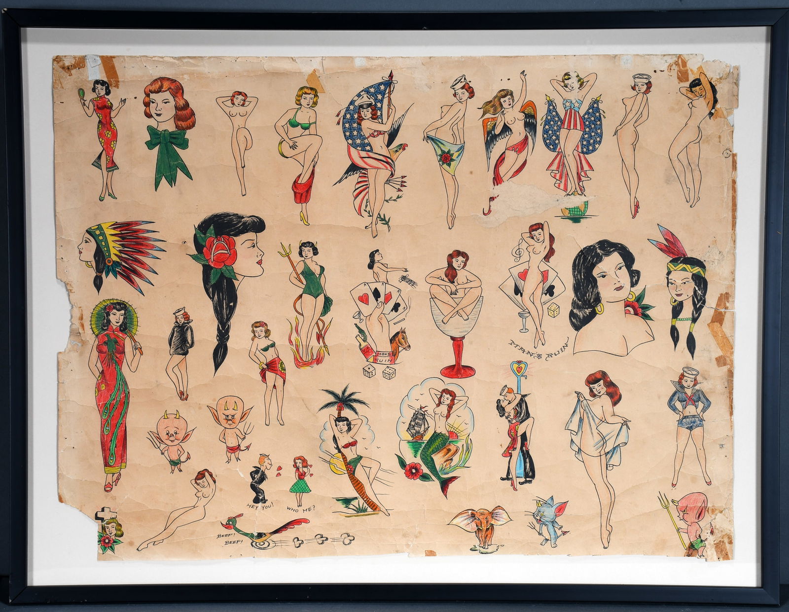 Anonymous 35 Flash Art Tattoo Images. (1 of 7)