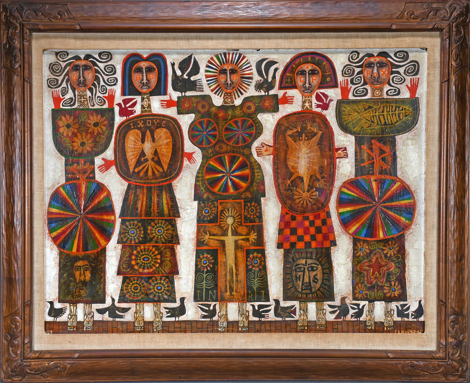 Rex Clawson. Mother Mary and Four Females. (1 of 13)