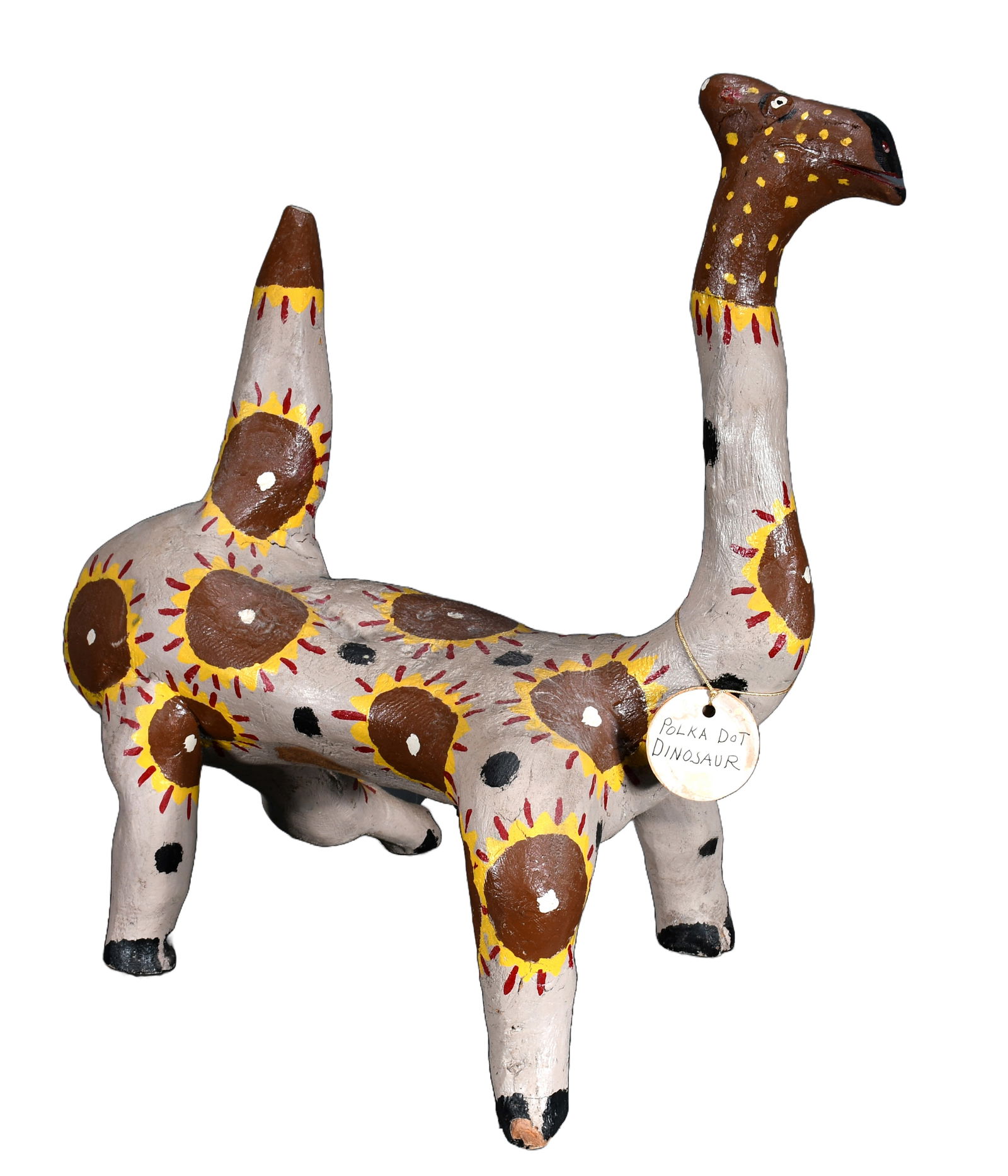 Miles Carpenter. Polka Dot Dinosaur. (1 of 5)