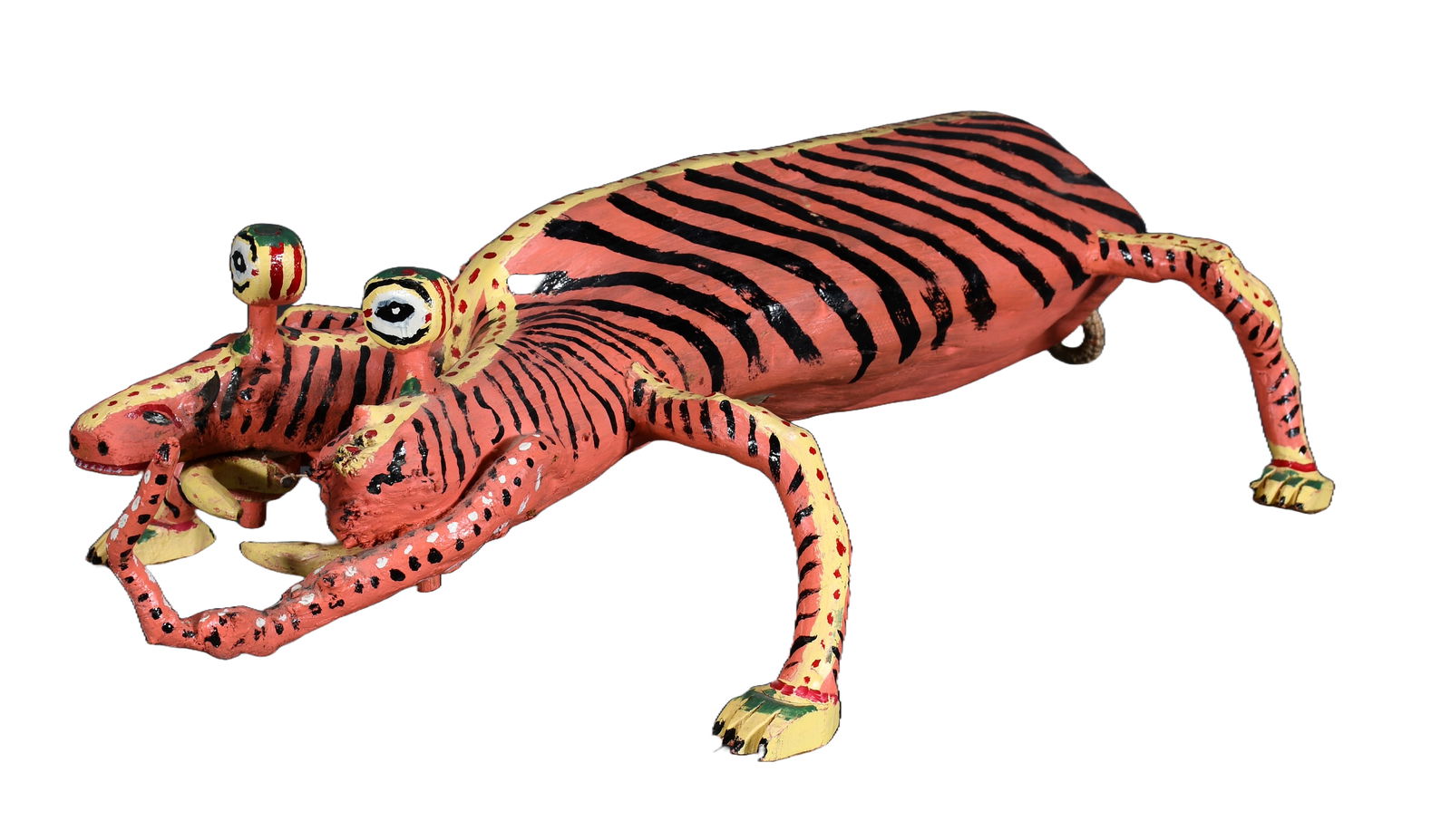 Miles Carpenter. Two-Headed Fantasy Creature With Articulated Jowls. (1 of 8)