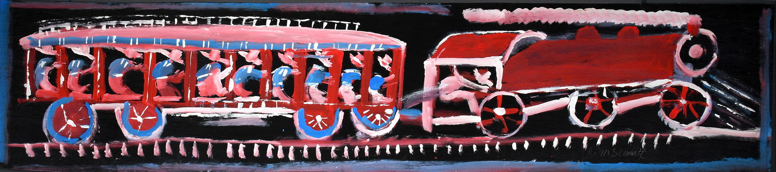 Jimmy Lee Sudduth. Night Train. (1 of 5)