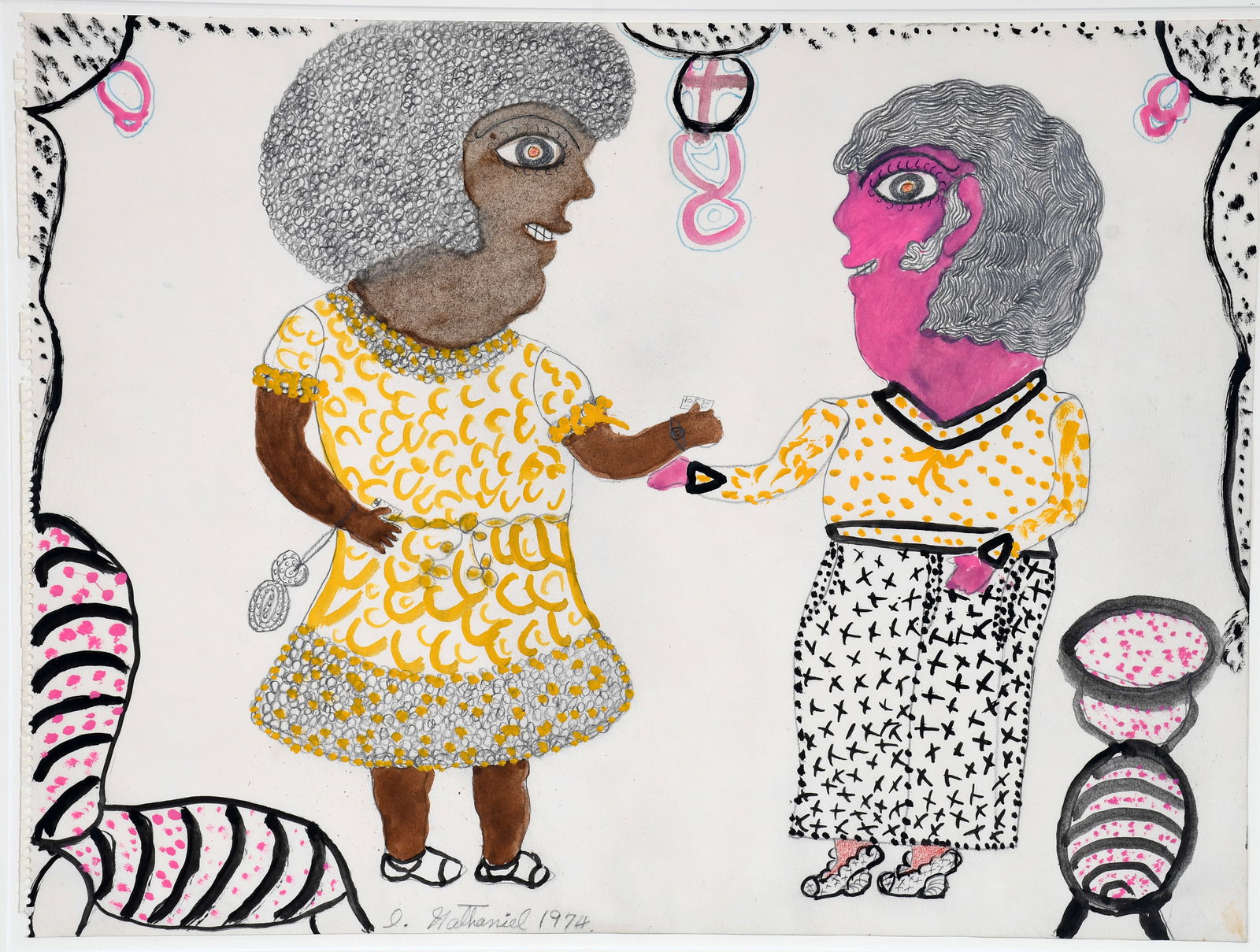 Inez Nathaniel Walker. Couple Dancing. (1 of 6)