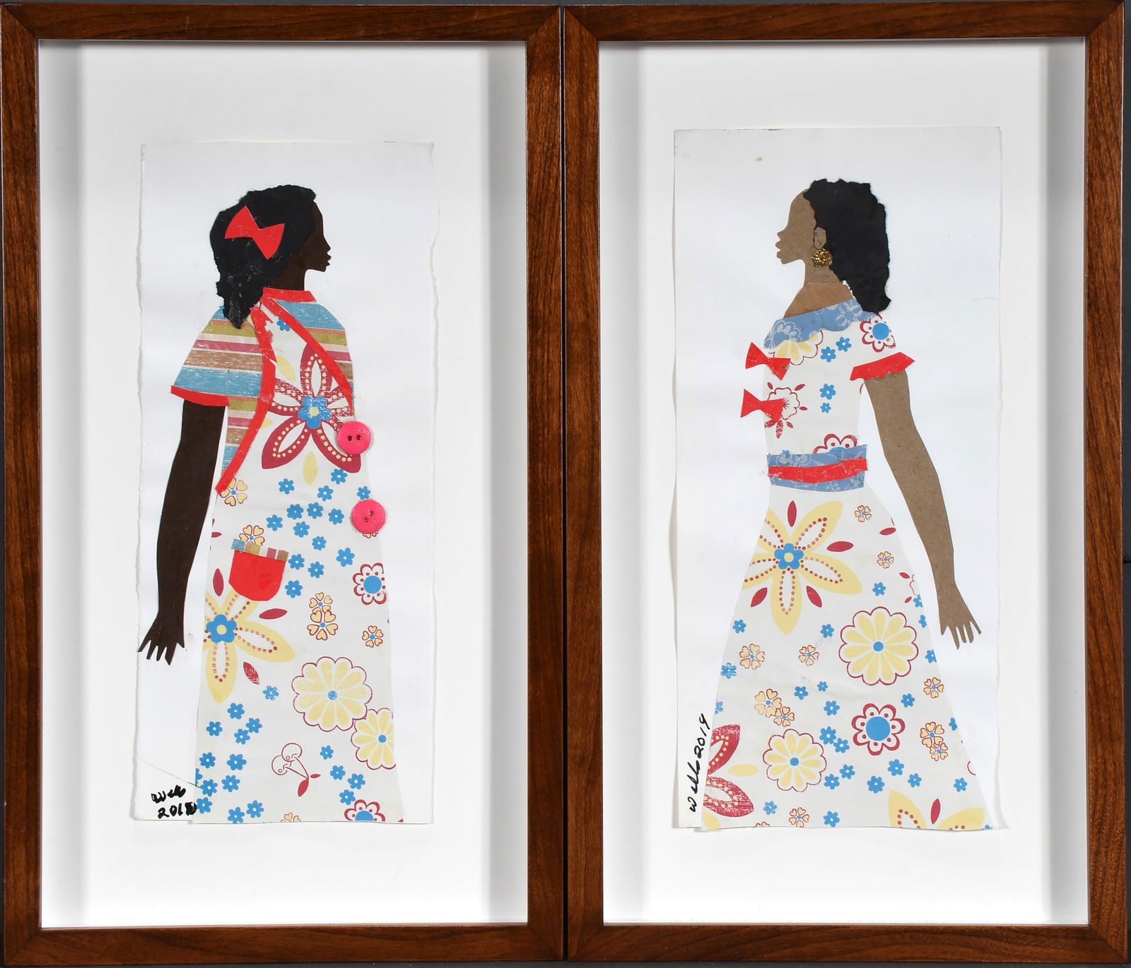 Della Wells. Pair of Women. (1 of 3)