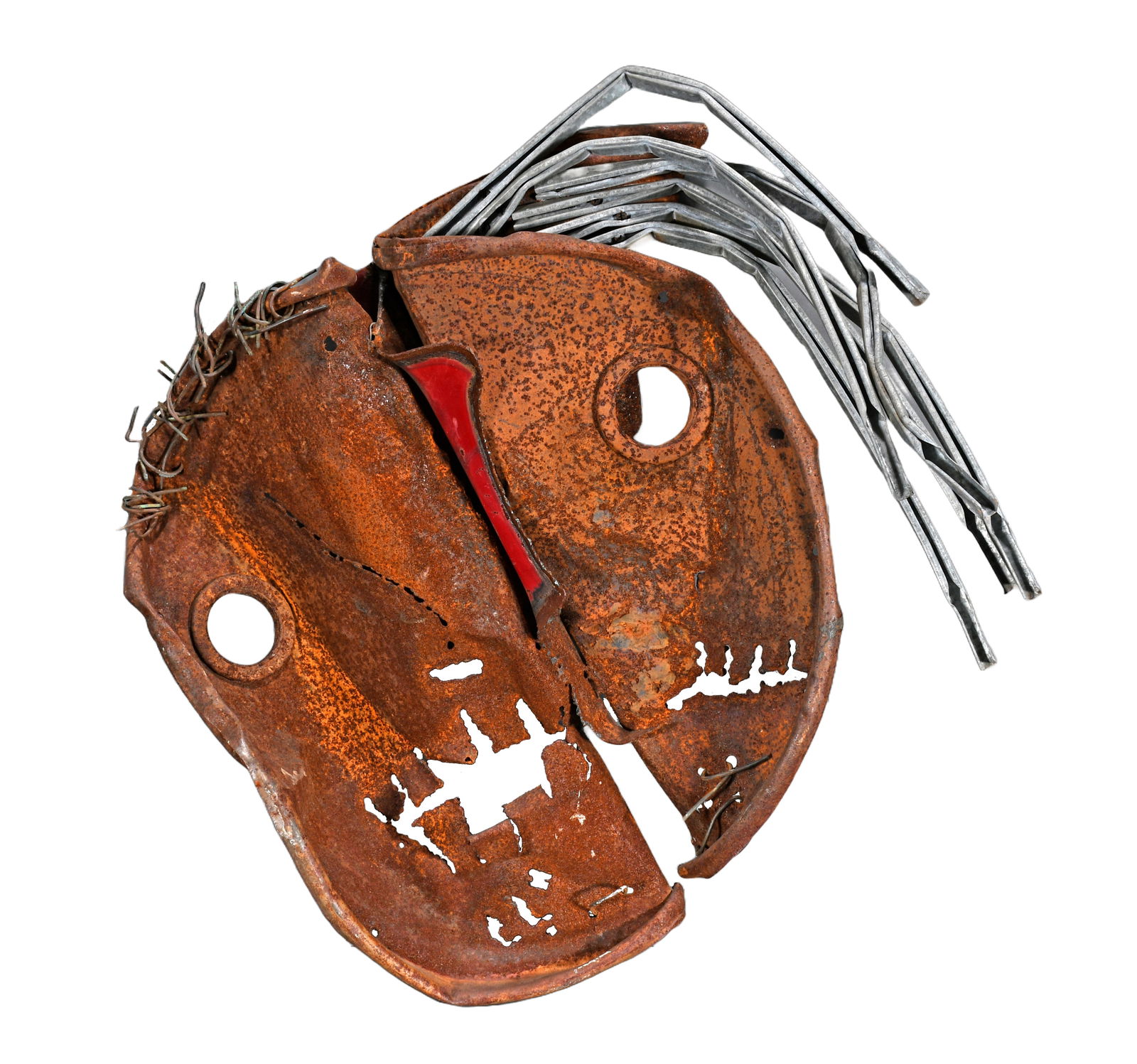 Charlie Lucas. Abstract Metal Face. (1 of 4)