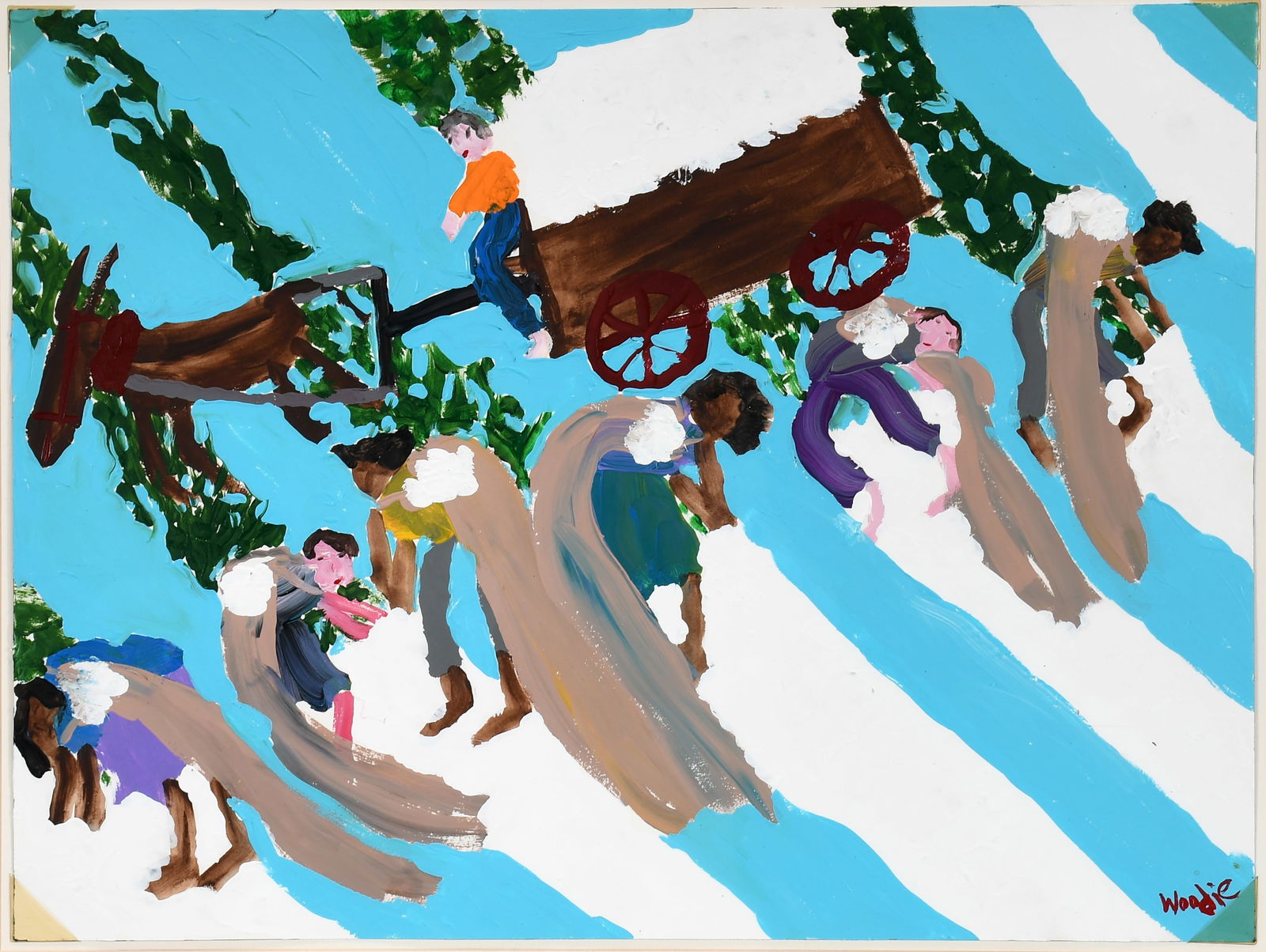 Woodie Long. Picking Cotton. (1 of 3)