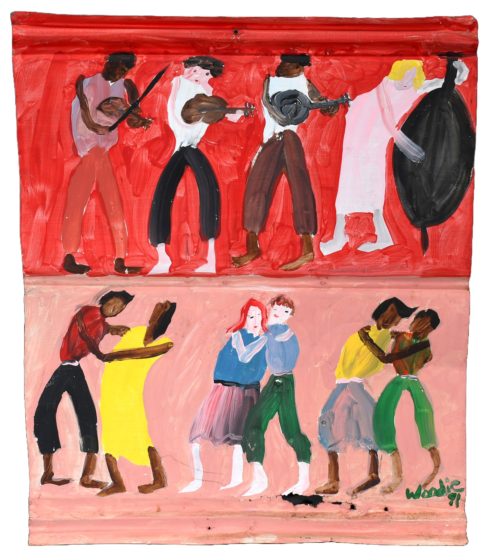 Woodie Long. Square Dancing. (1 of 3)