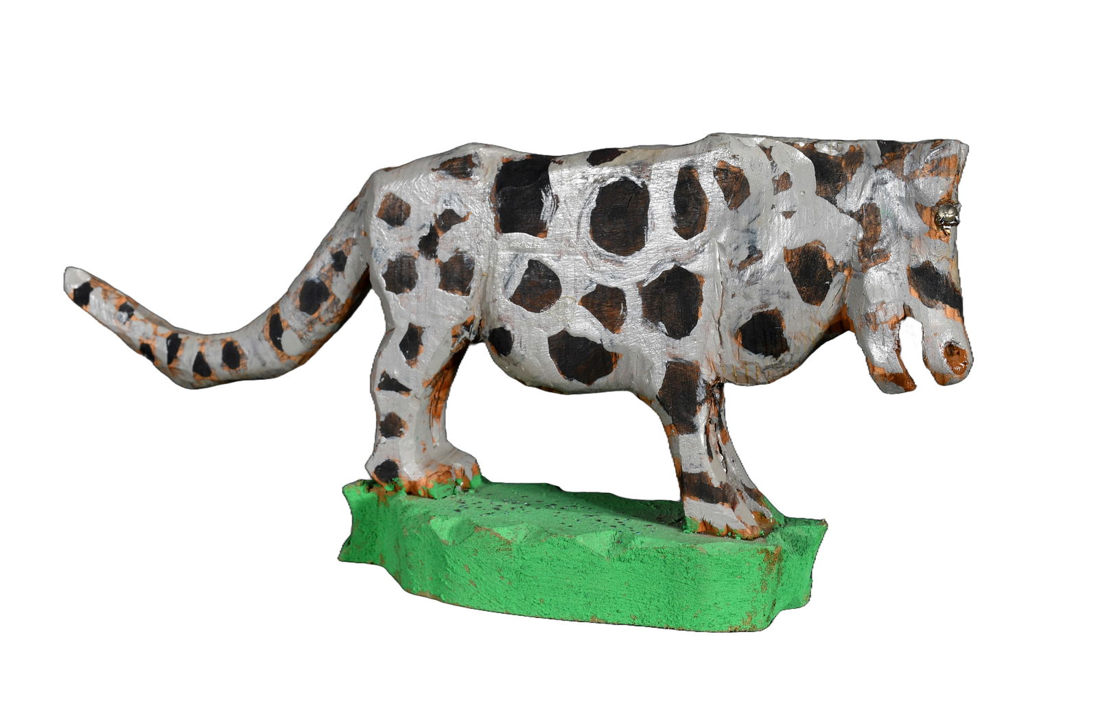 Elijah Pierce. Spotted Leopard. (1 of 10)