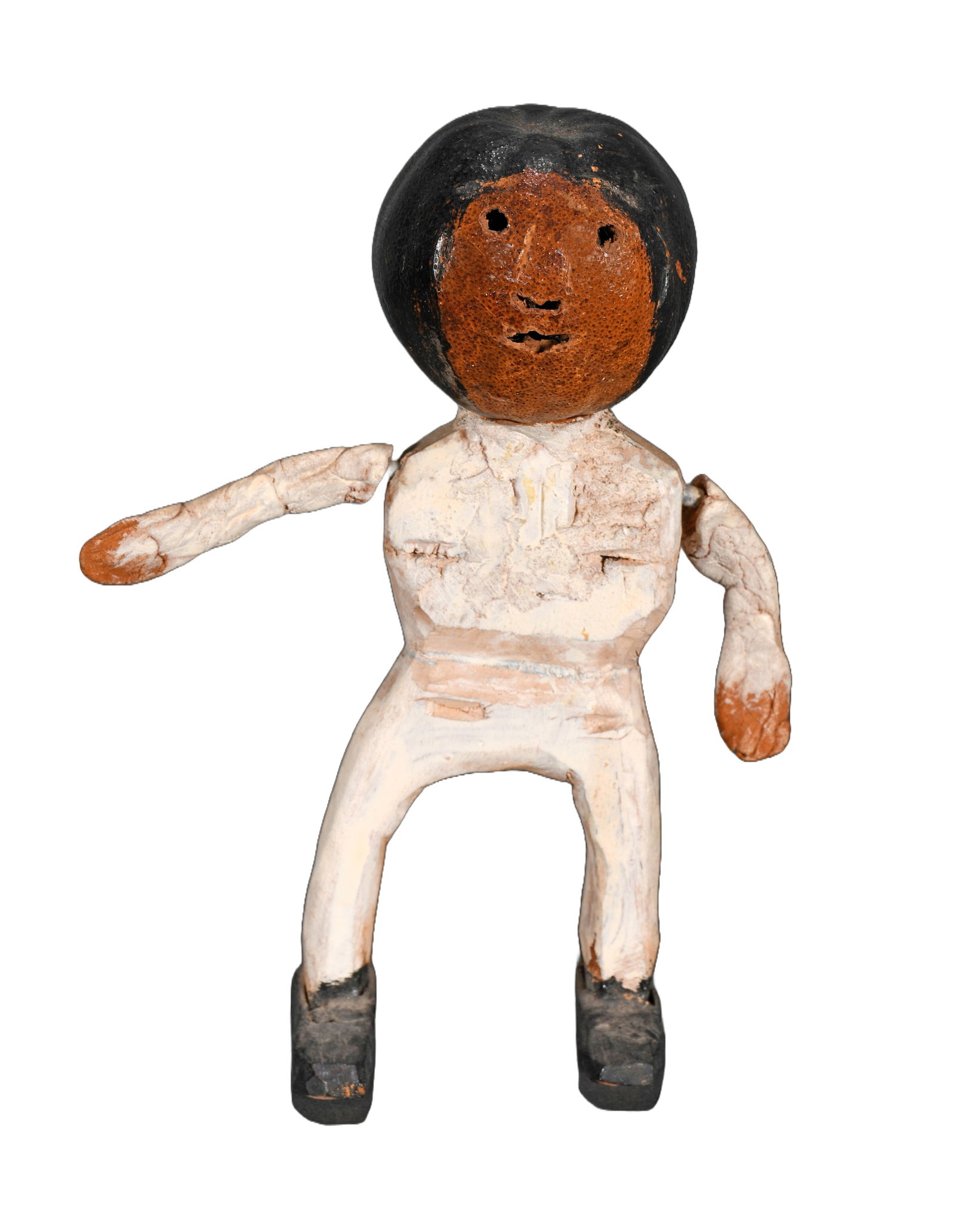 Elijah Pierce. Bow-legged Man. (1 of 3)