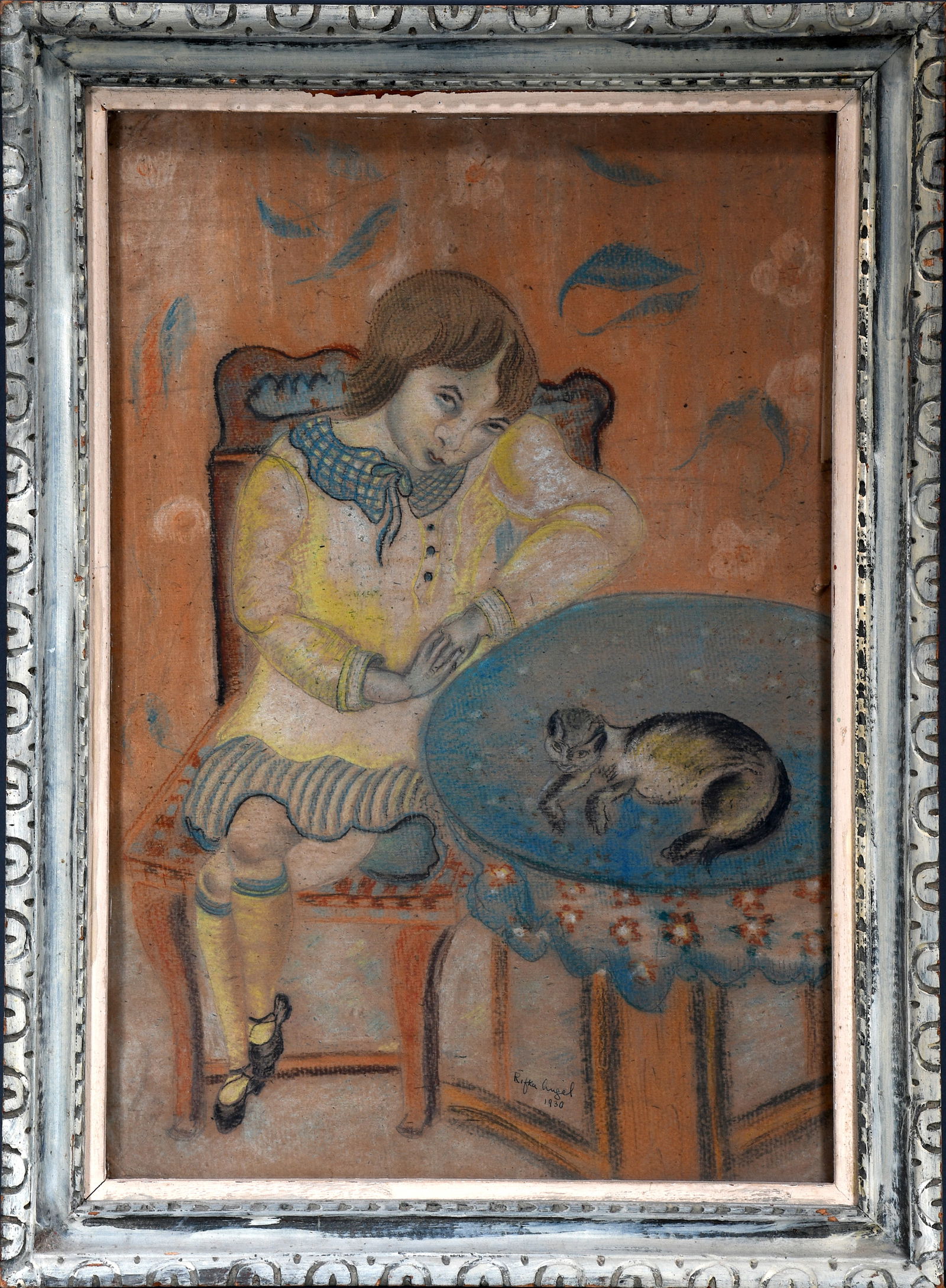 Rifka Angel. Little Girl With Cat. (1 of 6)