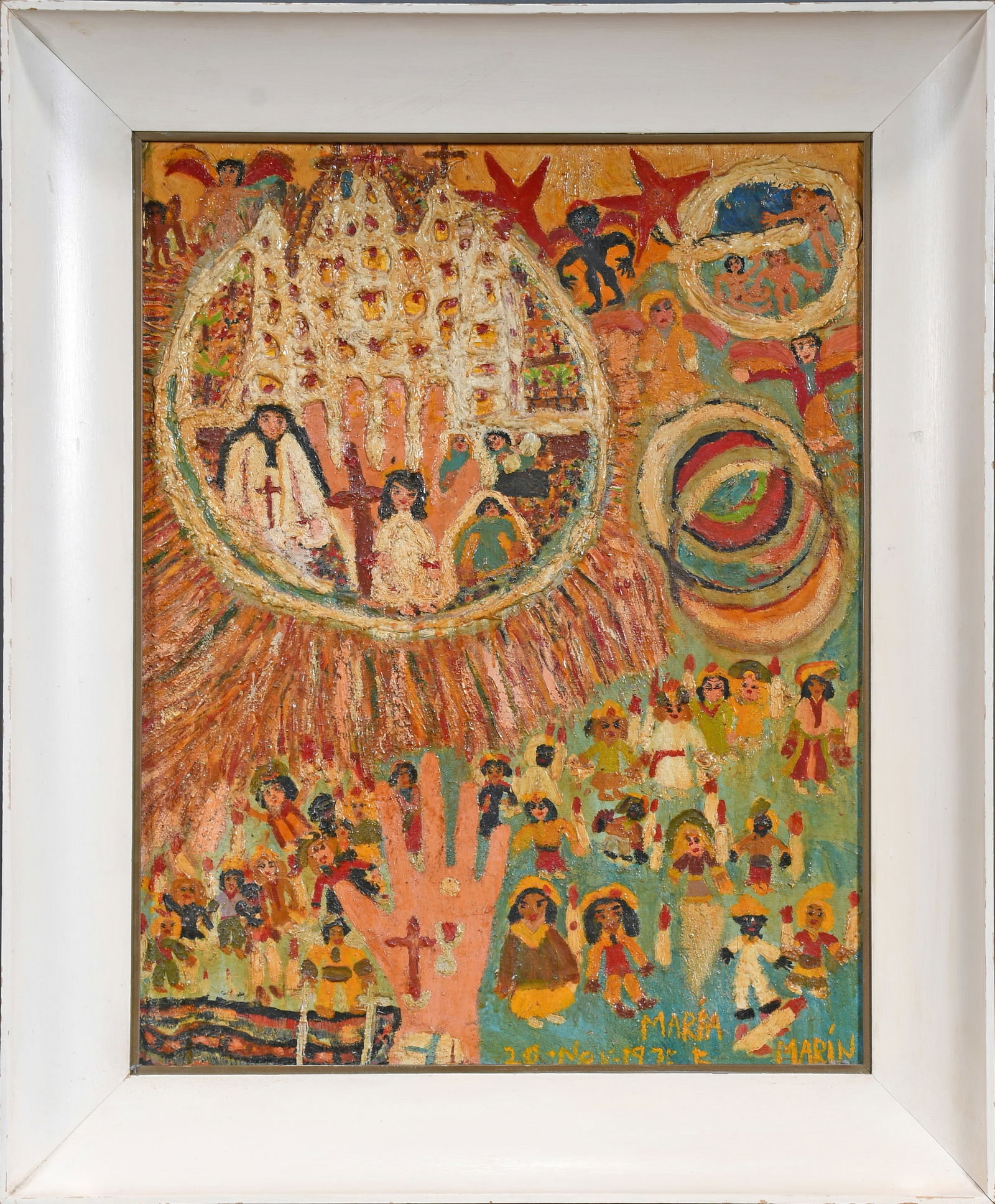 Maria E. Marin. Hand of God. (1 of 8)