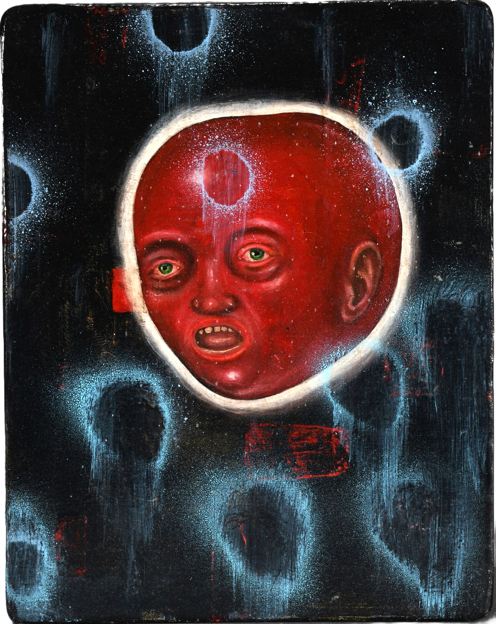 Fred Stonehouse. Red Devil Head. (1 of 4)