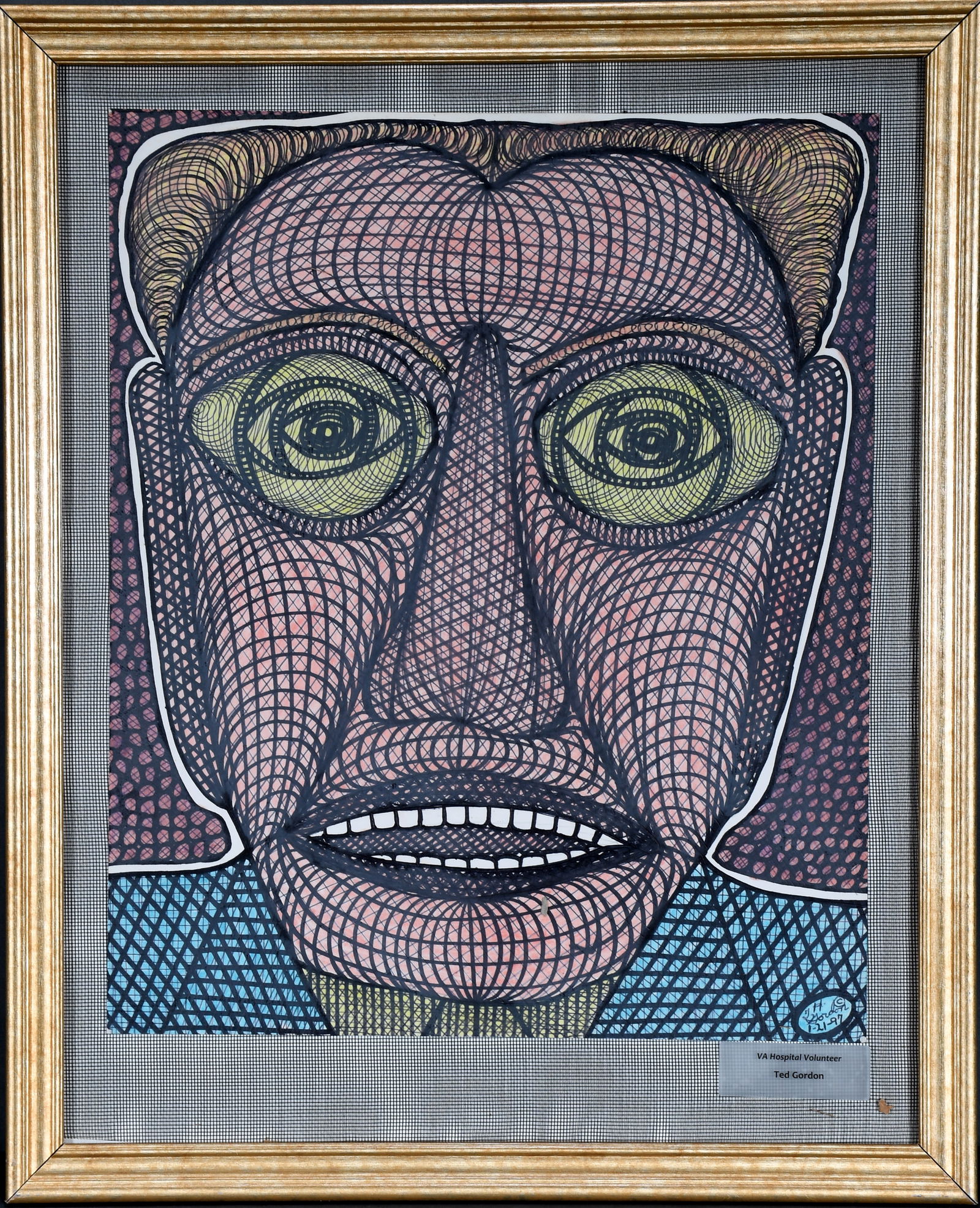 Ted Gordon. VA Hospital Volunteer. (1 of 2)