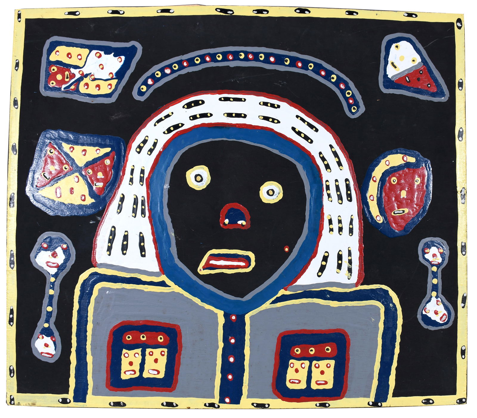 Richard Burnside. Portrait On Black. (1 of 3)