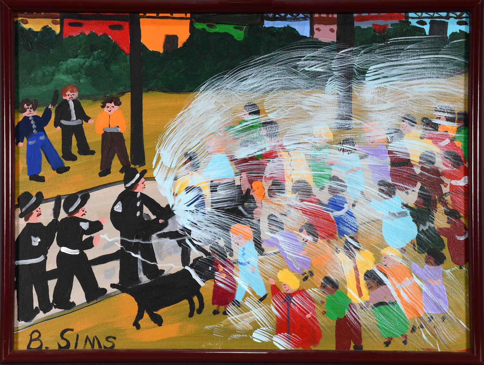 Bernice Sims. Montgomery City Protest. (1 of 2)