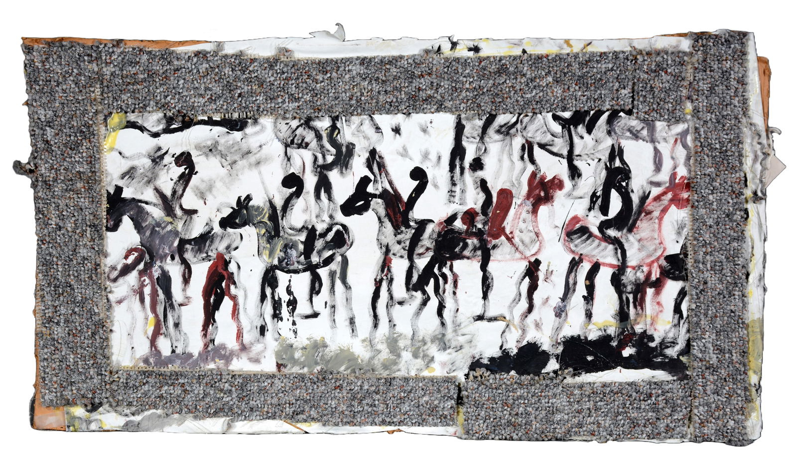 Purvis Young. Horses and Riders. (1 of 2)