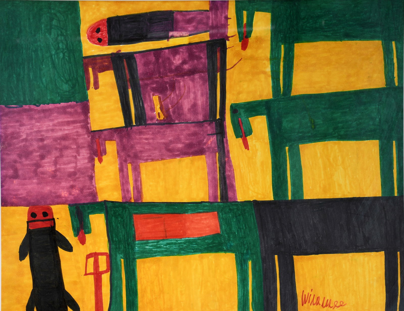 Willie White. Six Horses. (1 of 3)