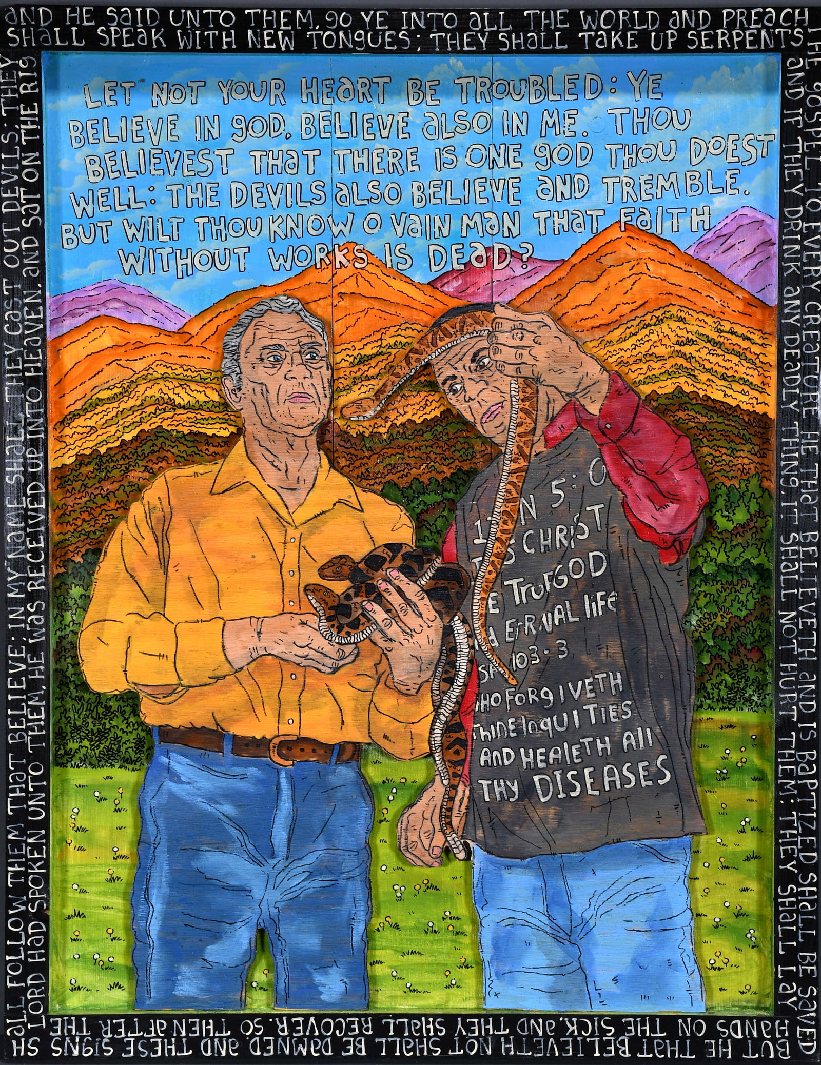 Eric Cunningham.Dewey and Jimmy On The Mountain. (1 of 4)