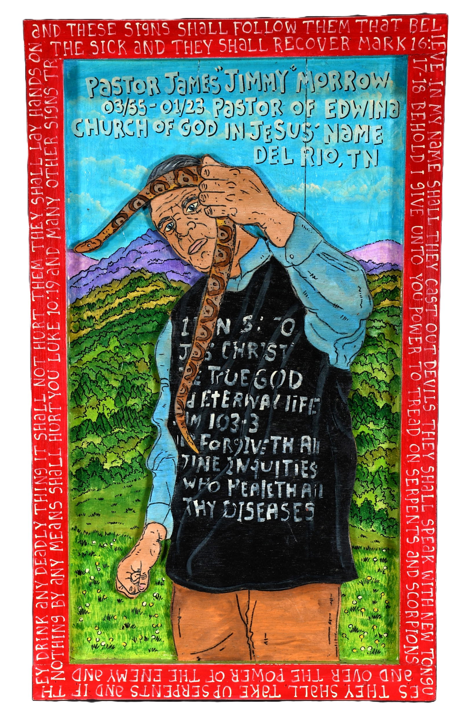 Eric Cunningham. Pastor James Jimmy Morrow. (1 of 2)