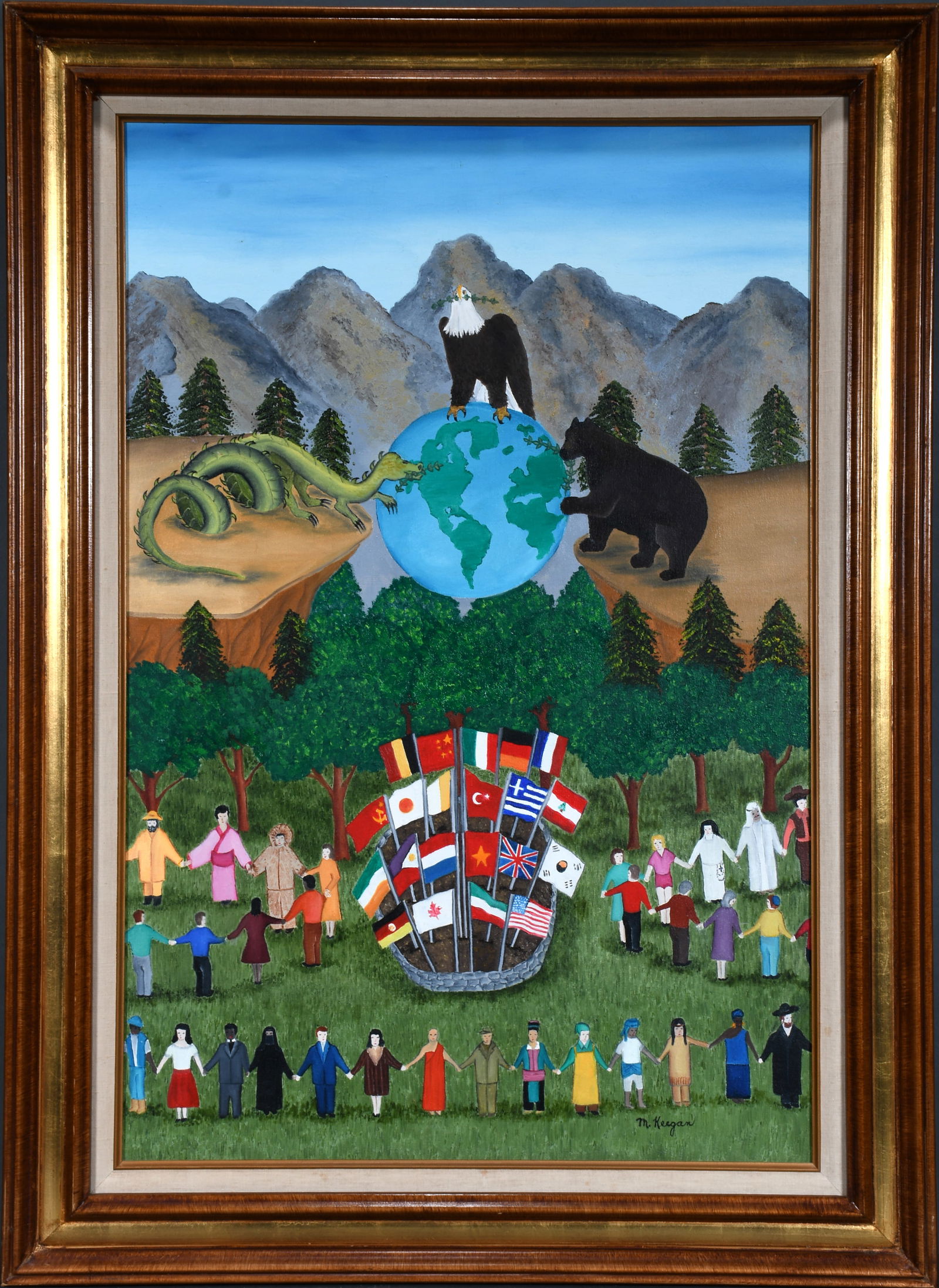 Marie Keegan. World Peace. (1 of 6)