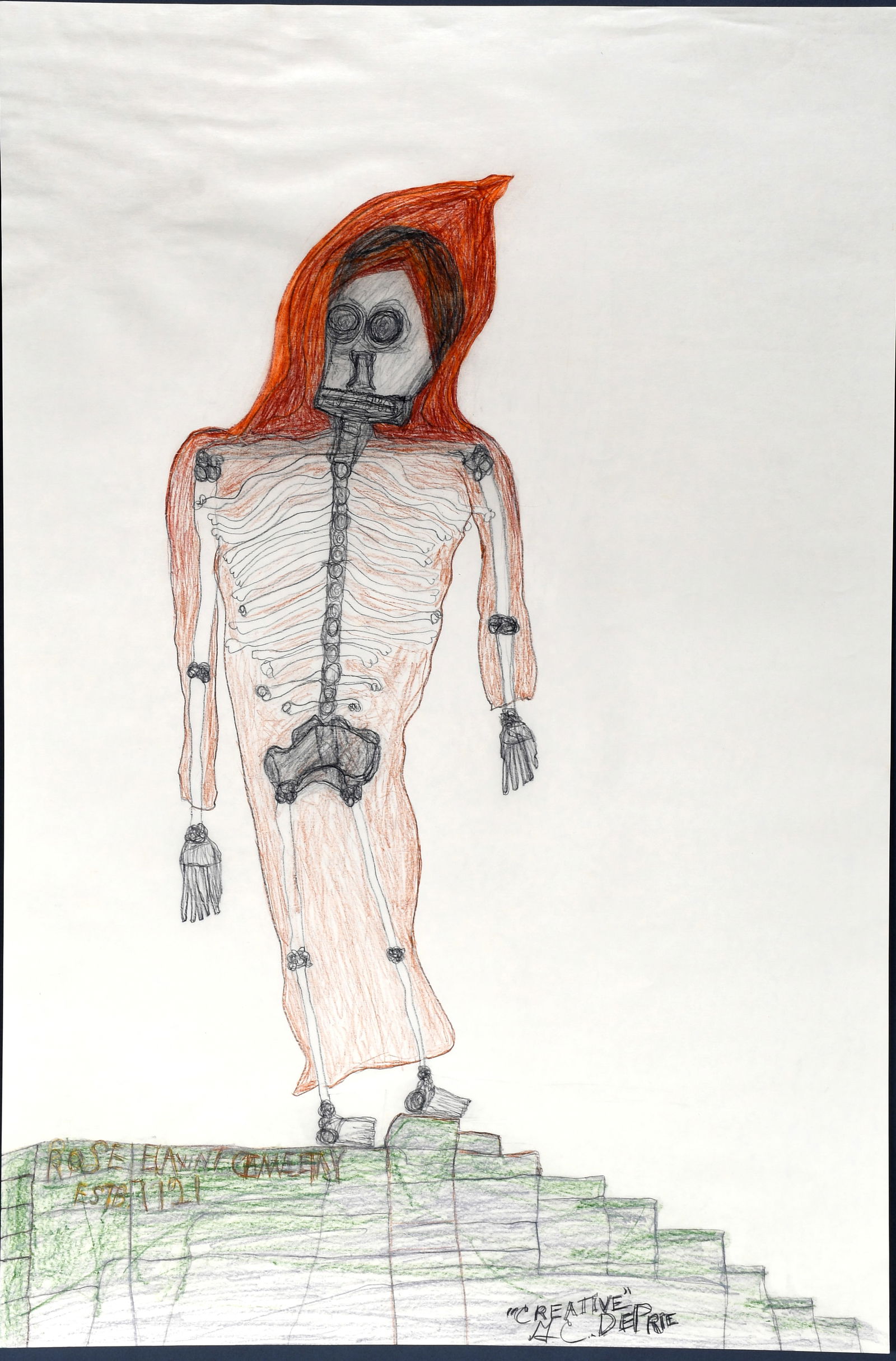 Creative G.C. DePrie. Rosehaven Cemetary. (1 of 2)