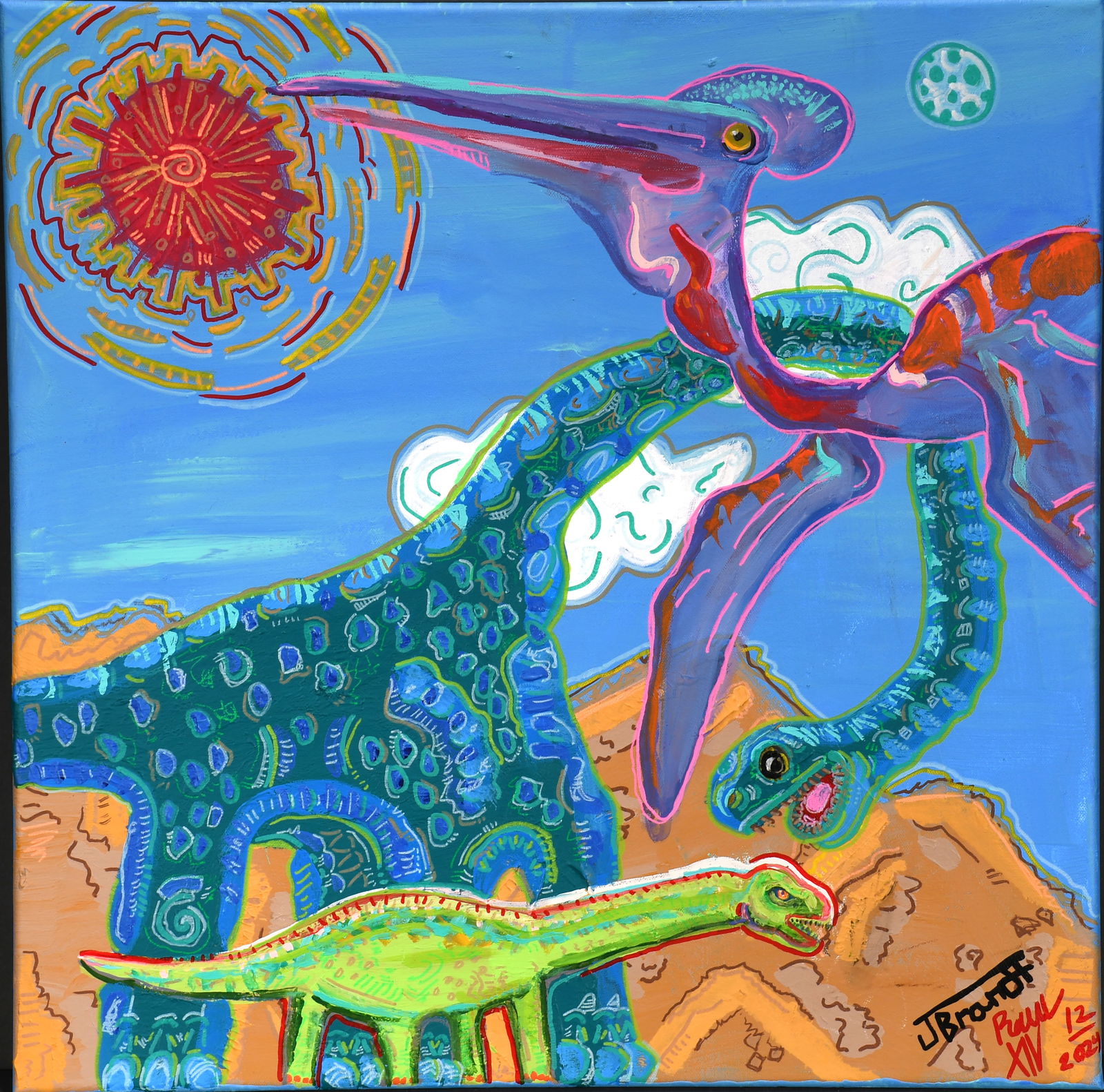 Ravell Robinson. Brontosaurus and Friends. (1 of 2)