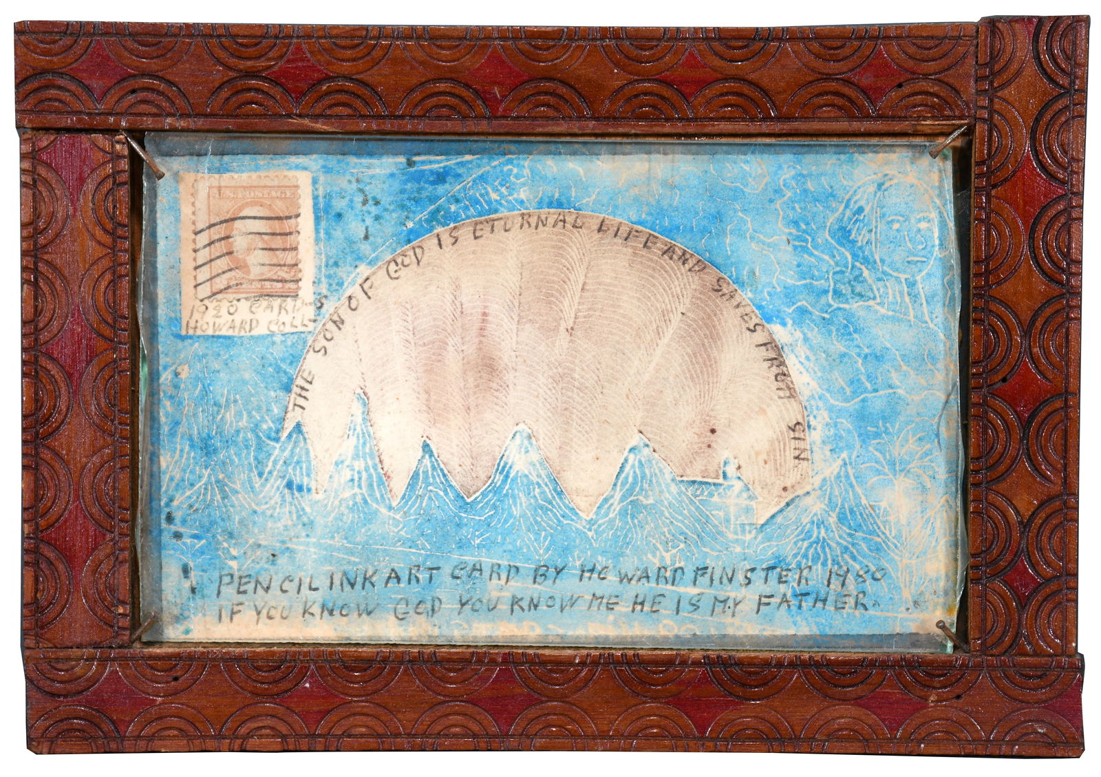 Howard Finster. If You Know God You Know Me, #1,595. (1 of 5)