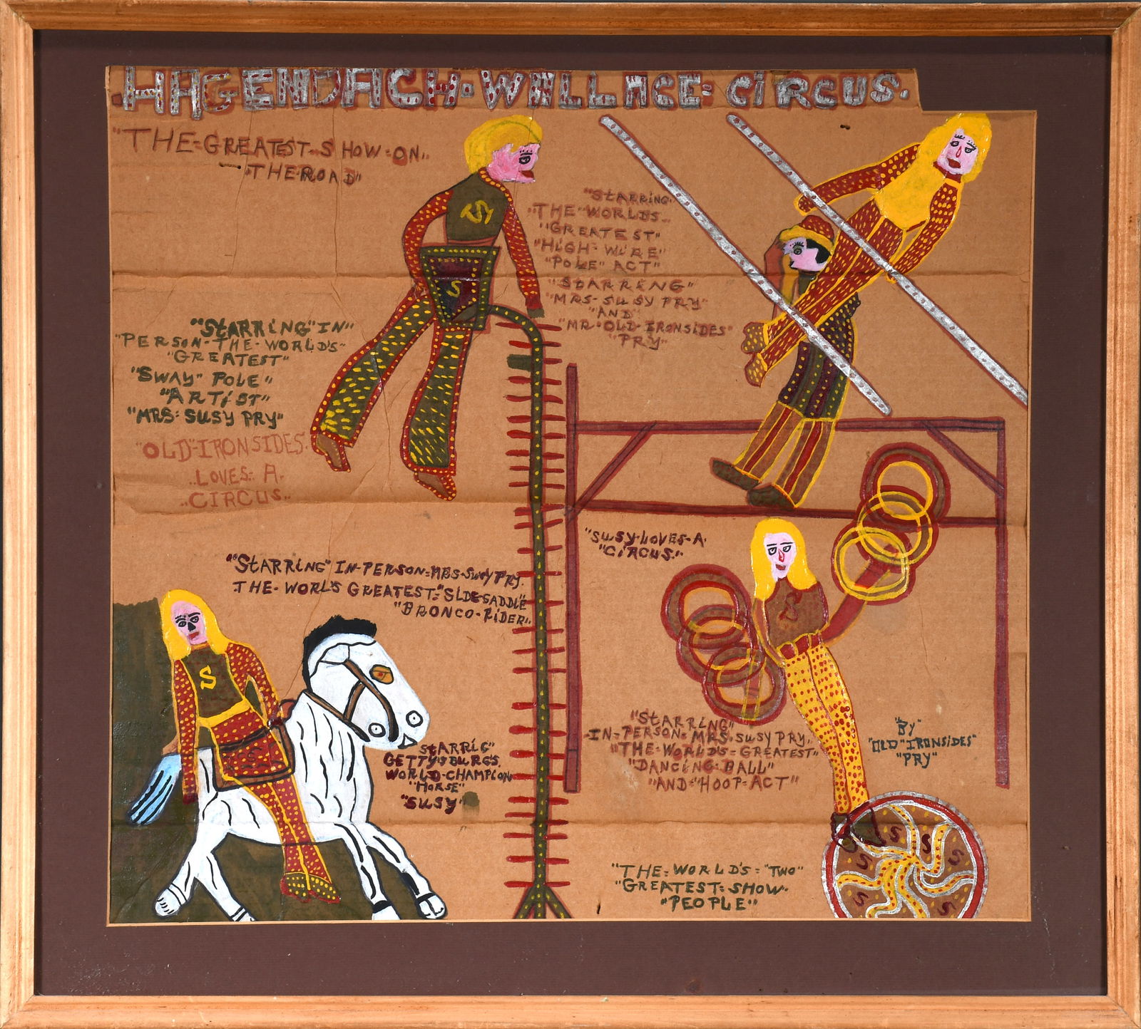 Old Ironsides Pry. Hagendach Wallace Circus. (1 of 8)