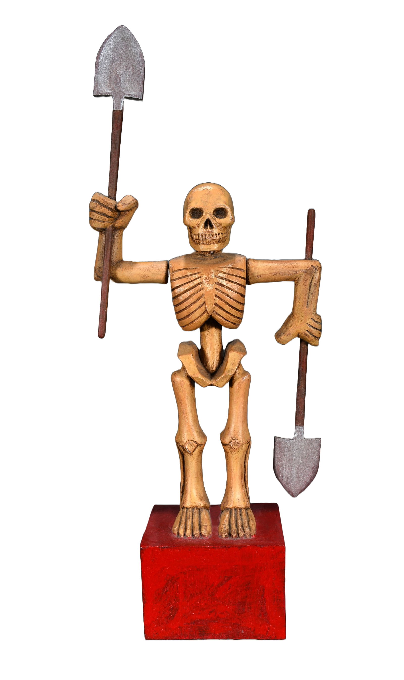 Jim A. Sheely. Digging Up Bones Whirligig. (1 of 6)